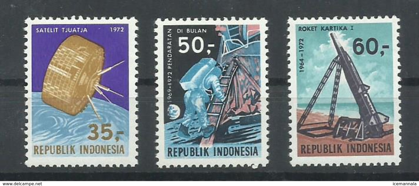 INDONESIA YVERT 631/33   MNH  ** - Indonesia