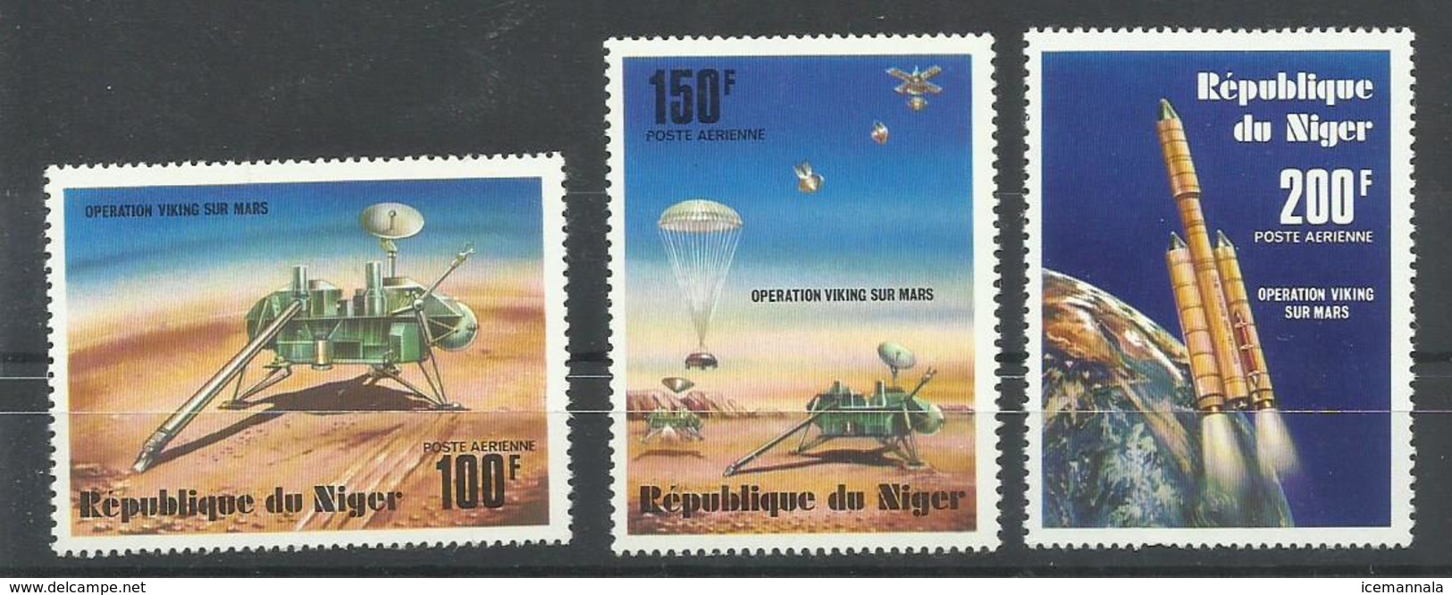 NIGER YVERT AEREO  276/78  MNH   ** - Níger (1960-...)