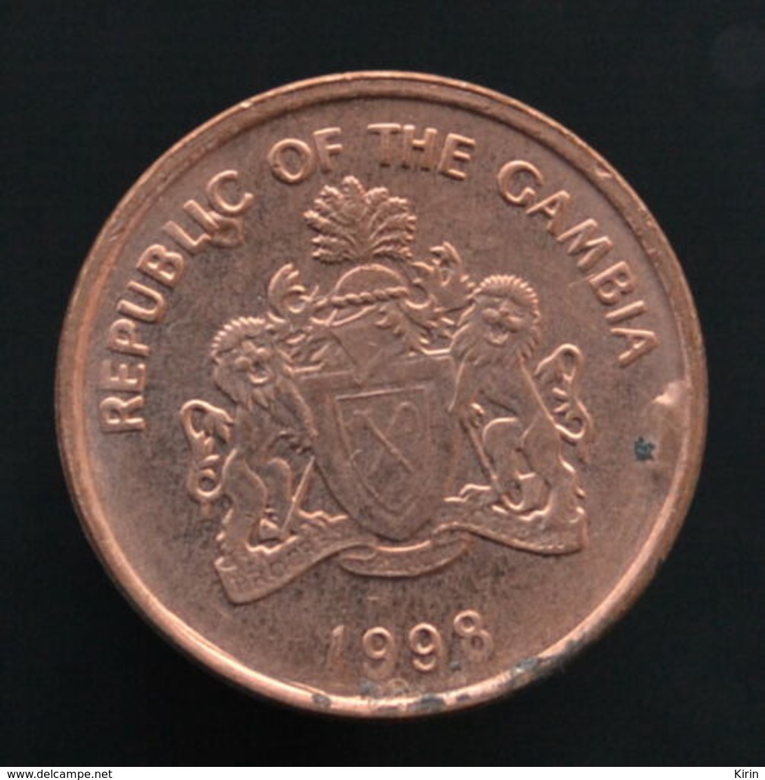 Gambia 1 Butut 1998. Km54. African Coin. UNC - Gambia