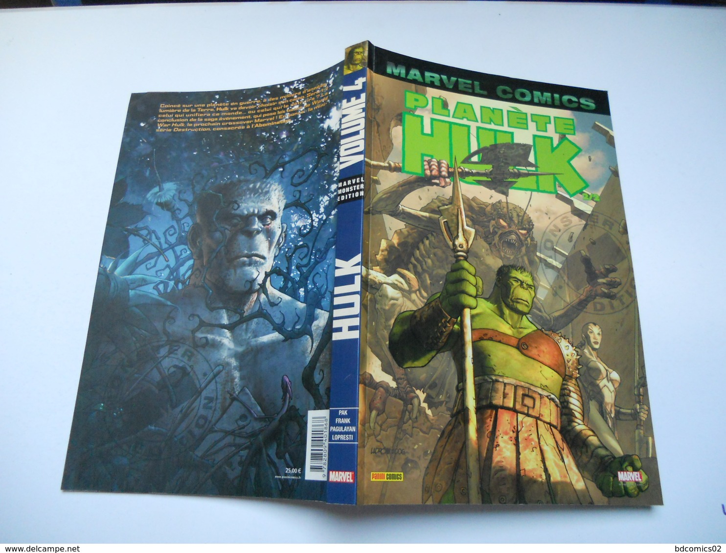 Hulk Tome 4 - Planète Hulk - Deuxième Partie    EDITION MARVEL COMICS MONSTER - Hulk