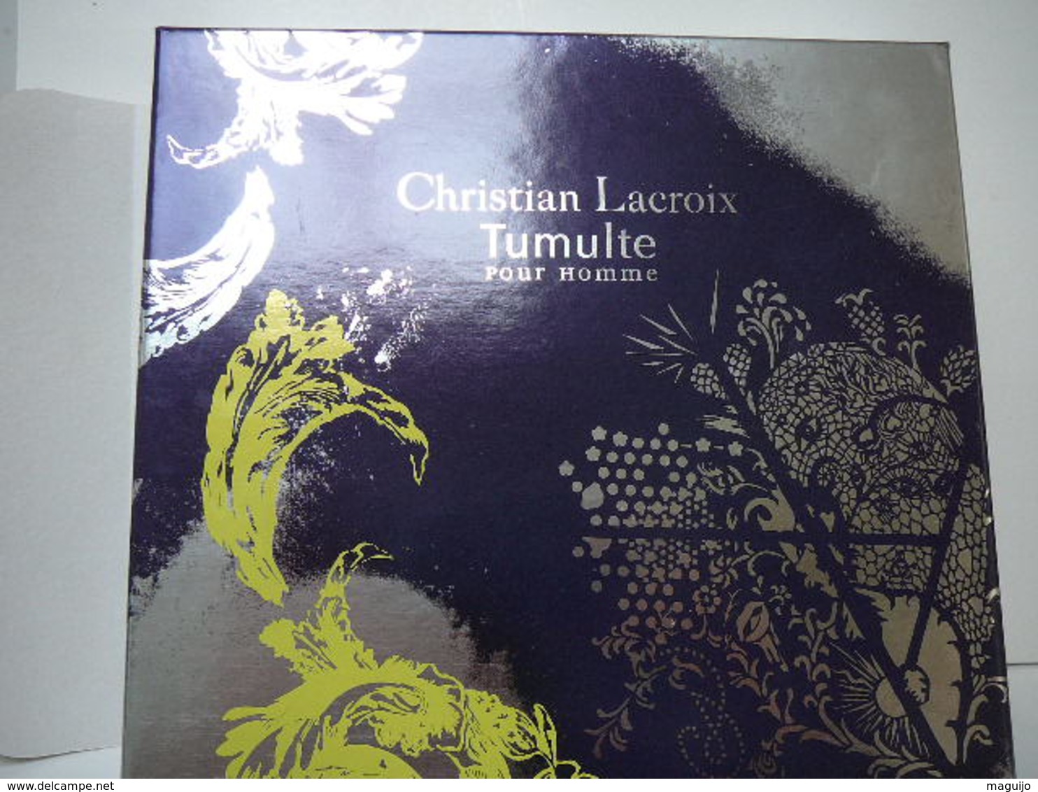 CHRISTIAN LACROIX" TUMULTE " POUR HOMME  COFFRET ETAT NEUF LIRE ET VOIR!! - Miniatures Hommes (avec Boite)