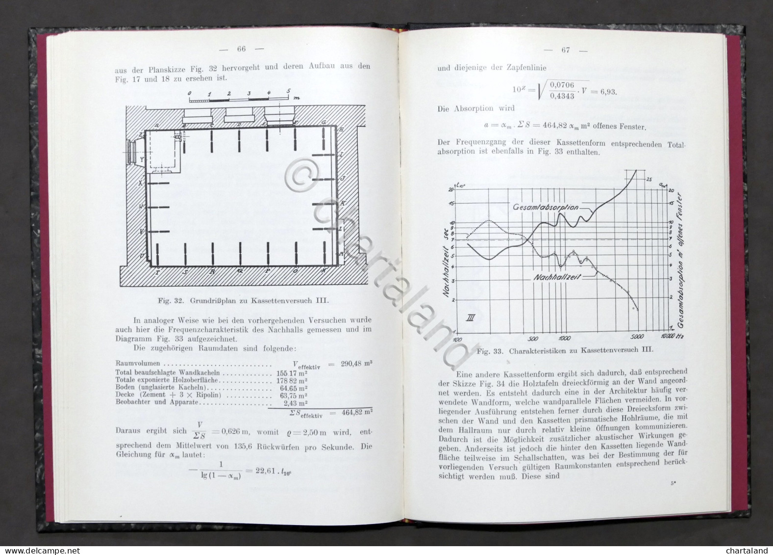 Muisca - Frei - Elektroakustische Untersuchungen In Hallraumen - 1^ Ed. 1935 - Non Classificati