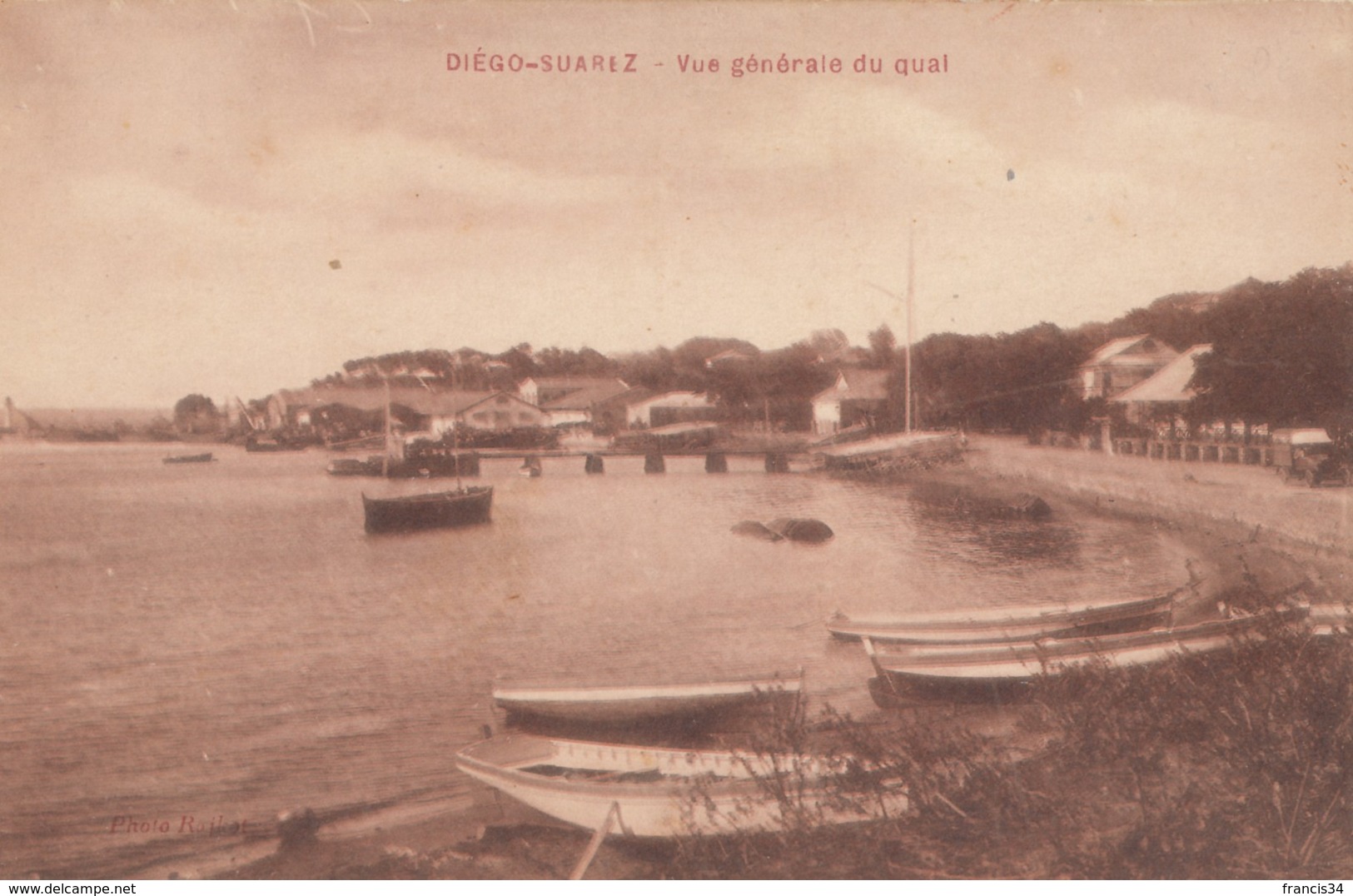 CPA - Diego Suarez - Vue Générale Du Quai - Madagascar