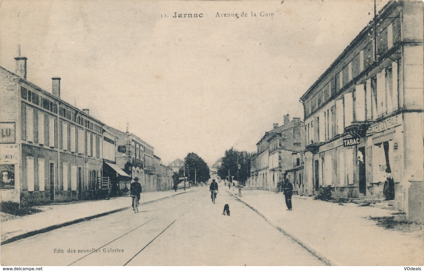 CPA - France - (16) Charente - Jarnac - Avenue De La Gare - Jarnac