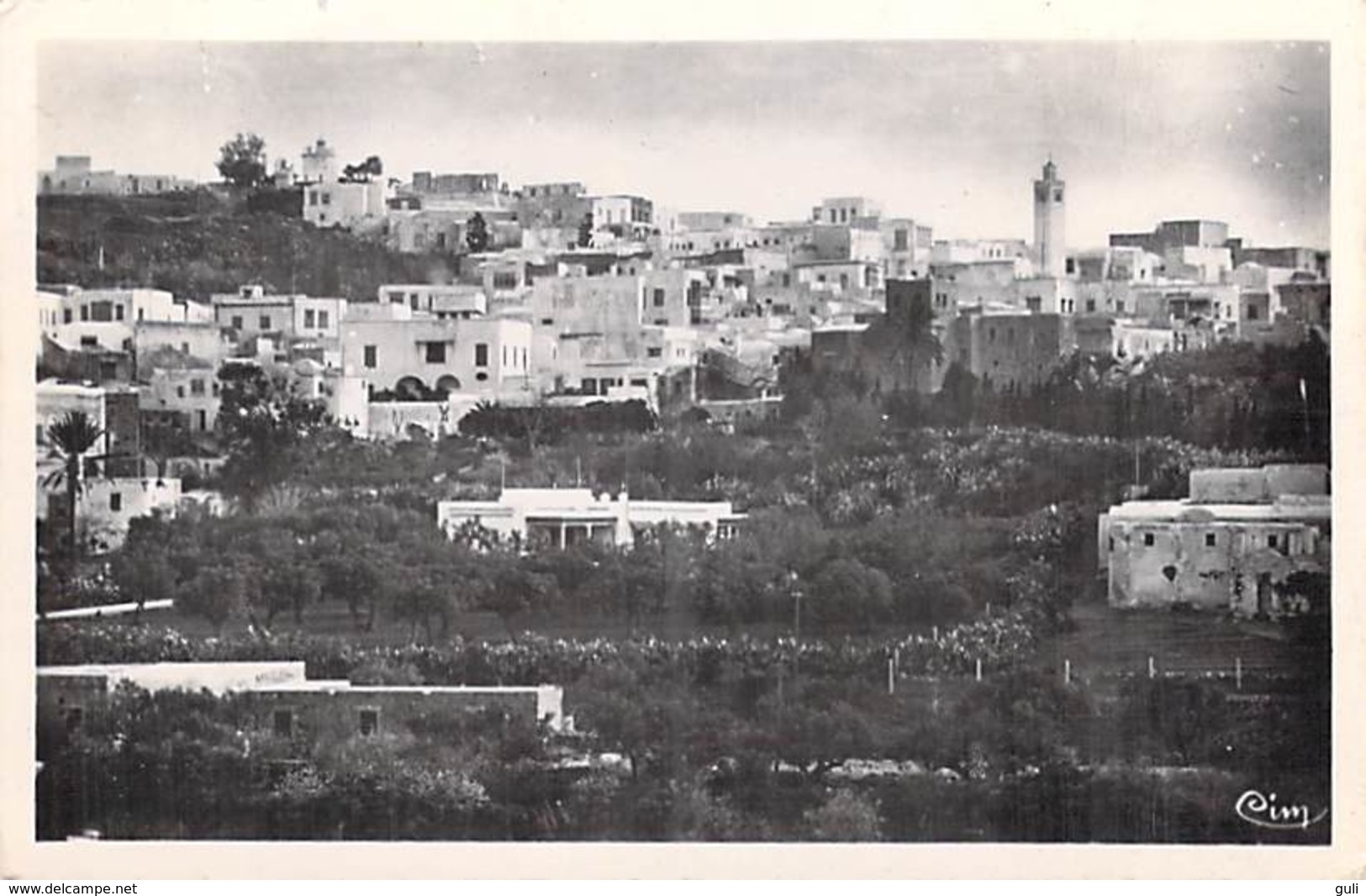 Tunisie - CARTHAGE Vue Générale De Sidi Bou Saïd  (- Editions COMBIER CIM ) *  PRIX FIXE - Tunisia