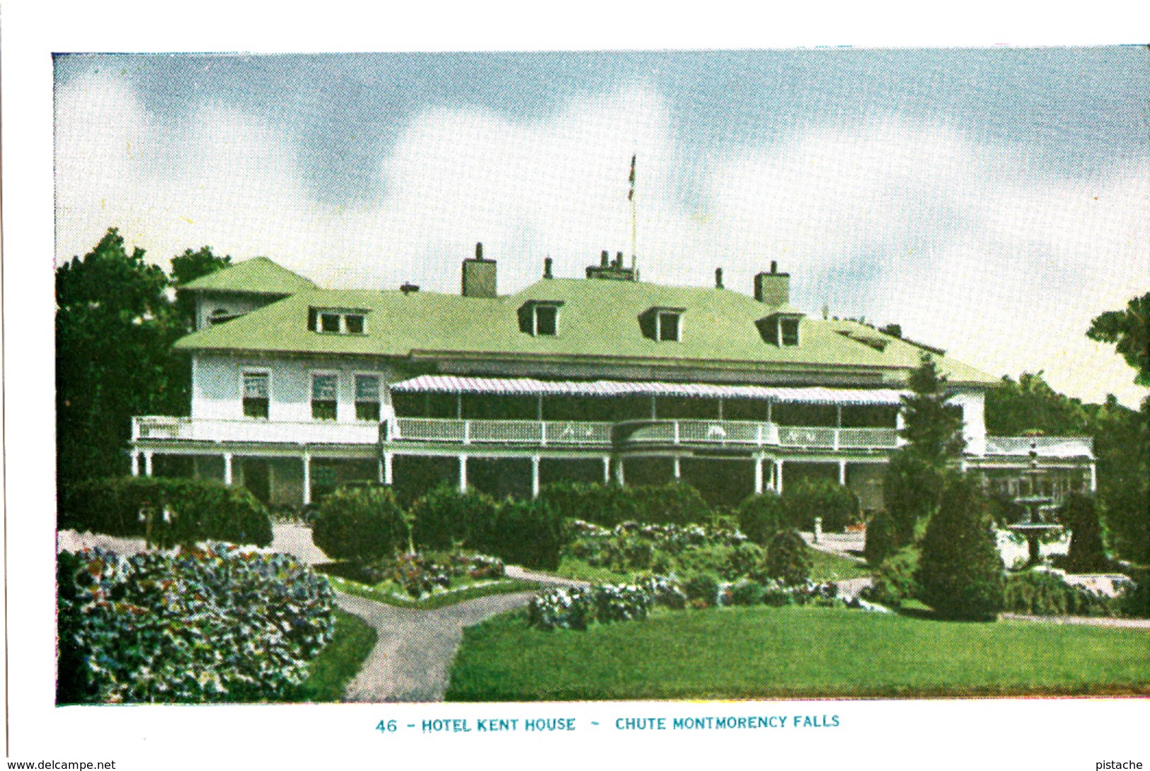 Chutes Montmorency Falls Québec Canada - Hotel Kent House - L. Audet - Very Good Condition - 2 Scans - Montmorency Falls