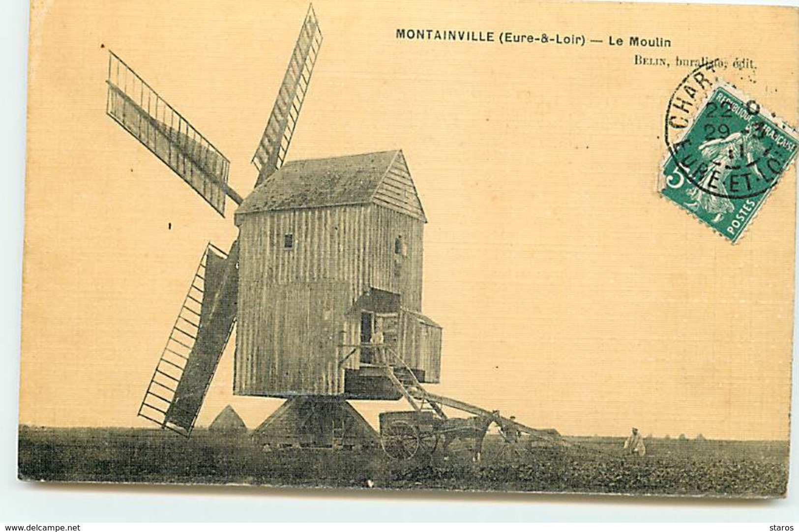 MONTAINVILLE - Le Moulin - Windmill - Autres & Non Classés