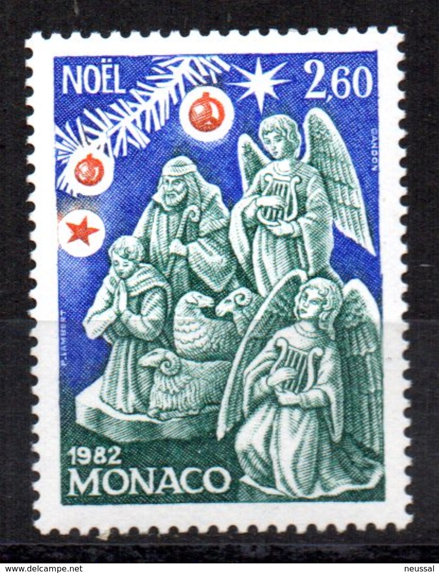 Sello  Nº 1354  Monaco - Nuevos