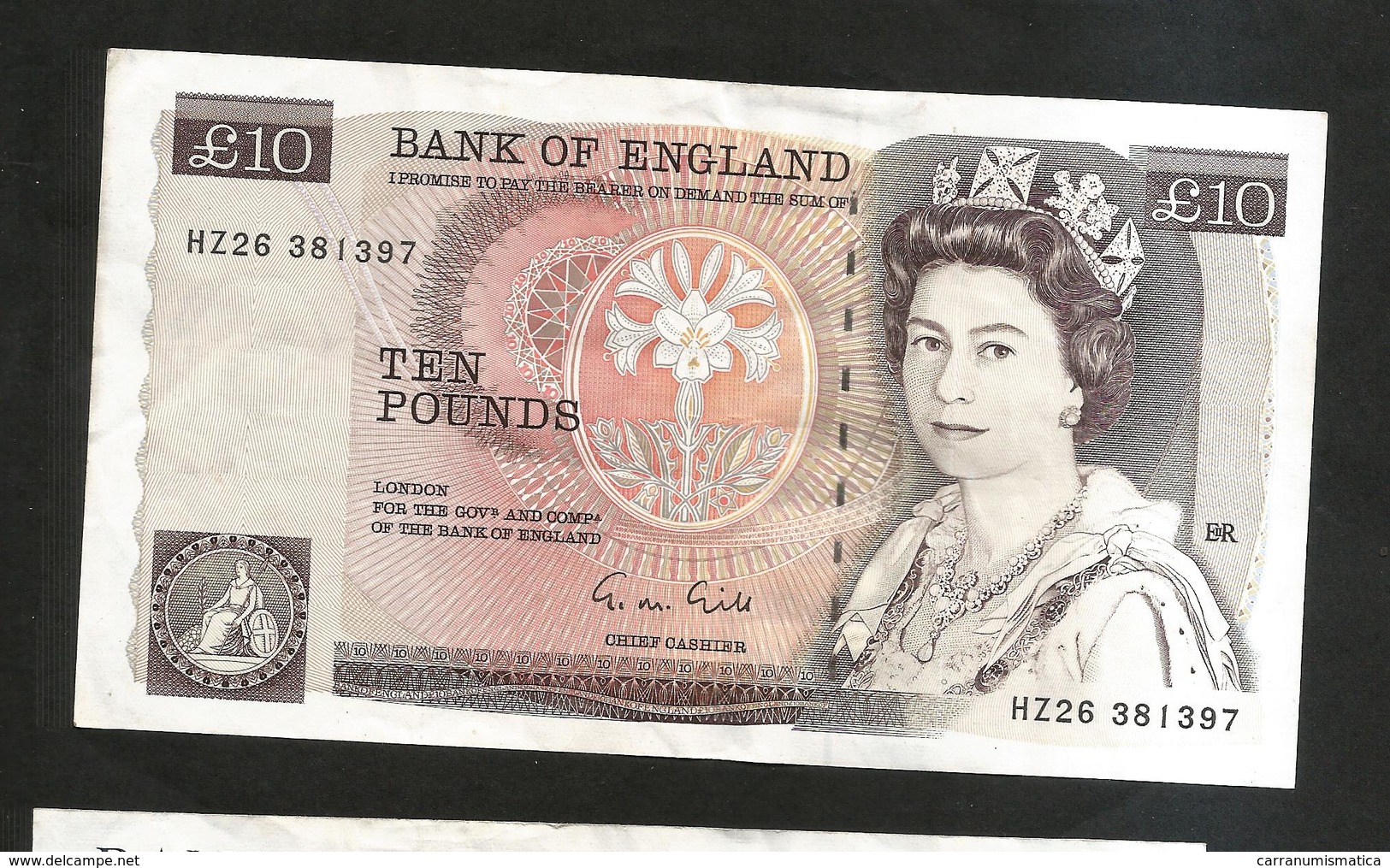 UNITED KINGDOM - BANK Of ENGLAND - 10 POUND (Chief Cashier M. Gill / 1988 - 1991) - F. Nightingale - 10 Pounds