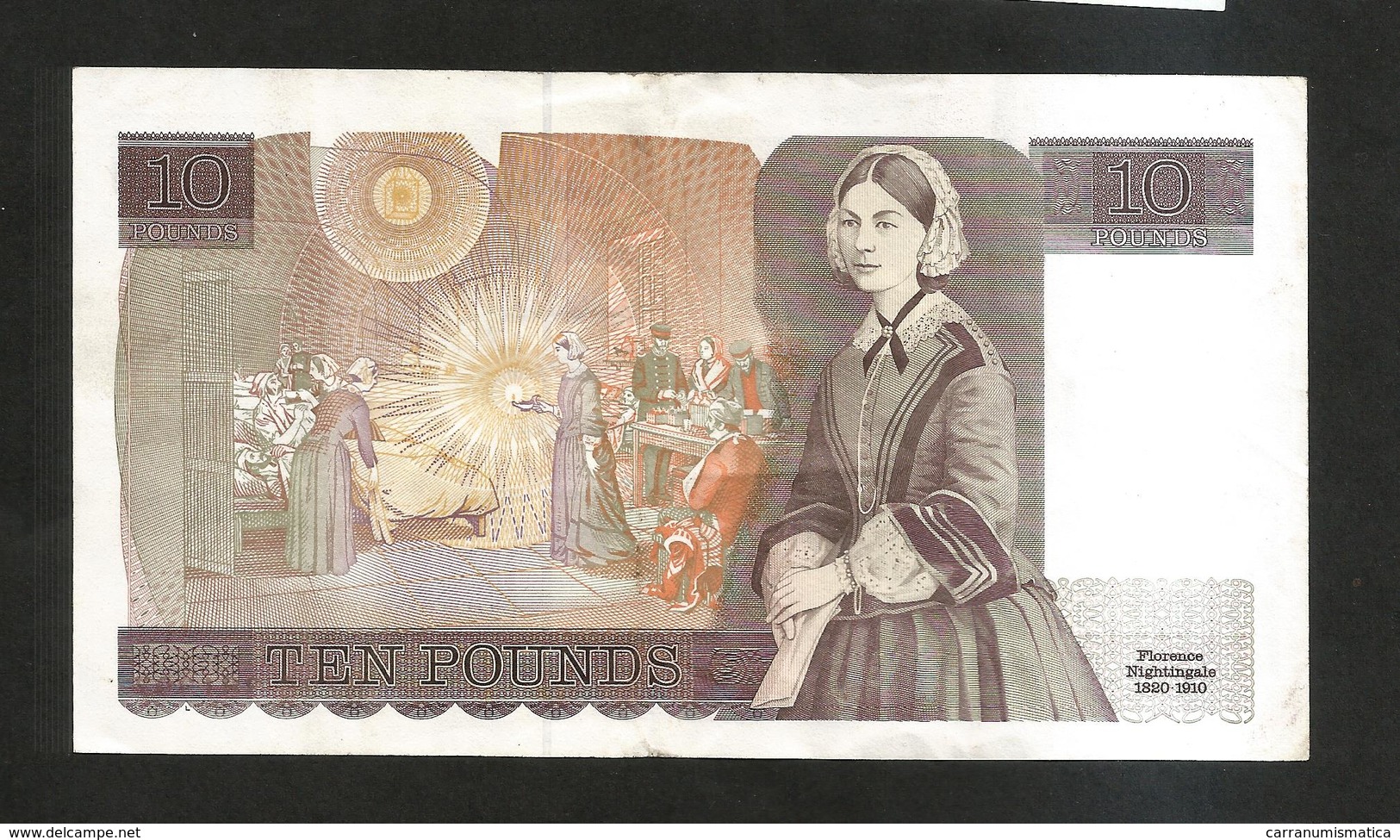 UNITED KINGDOM - BANK Of ENGLAND - 10 POUND (Chief Cashier M. Gill / 1988 - 1991) - F. Nightingale - 10 Pounds