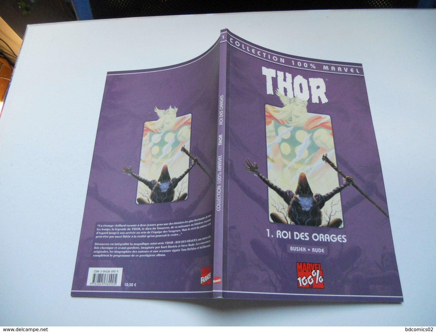THOR COLLECTION MARVEL 100% ROI DES ORAGES N°1  TBE - Thor