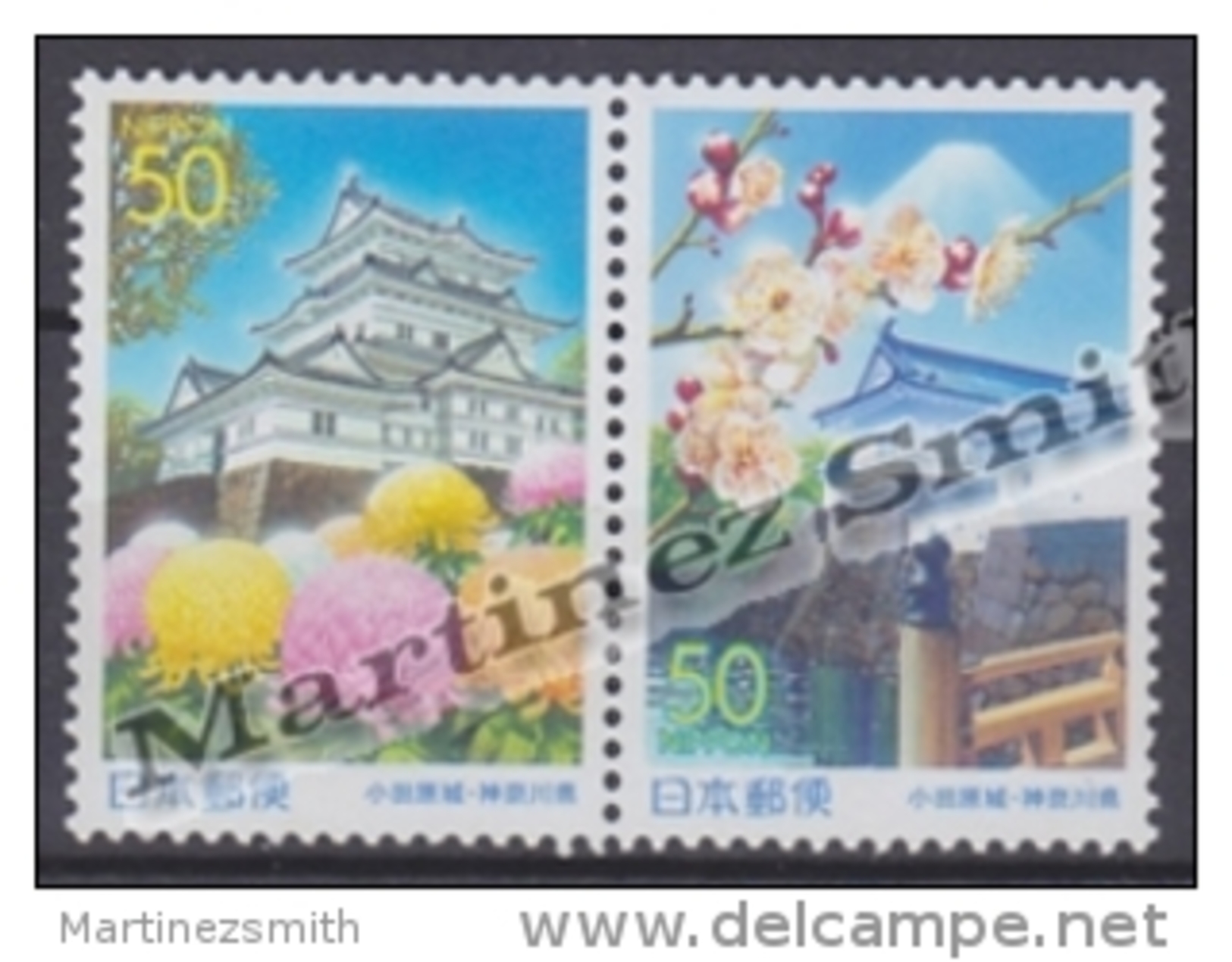 Japan - Japon 2000 Yvert 2934-35, Kanagawa Prefecture - Odawara Castle - MNH - Nuevos