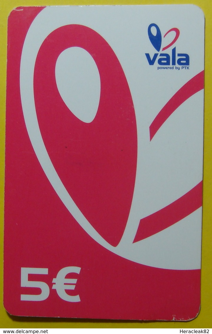 Kosovo Prepaid Phonecard, 5 Euro. Operator VALA *Butterfly*, Serial # 87....... - Kosovo