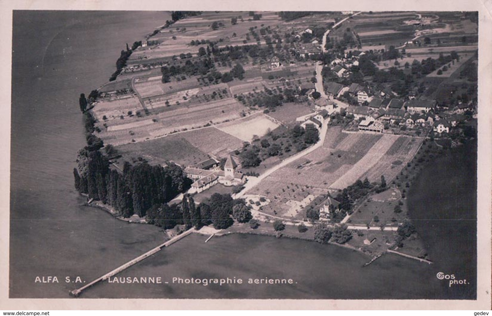 St Sulpice VD Vu D'avion (1) - Saint-Sulpice