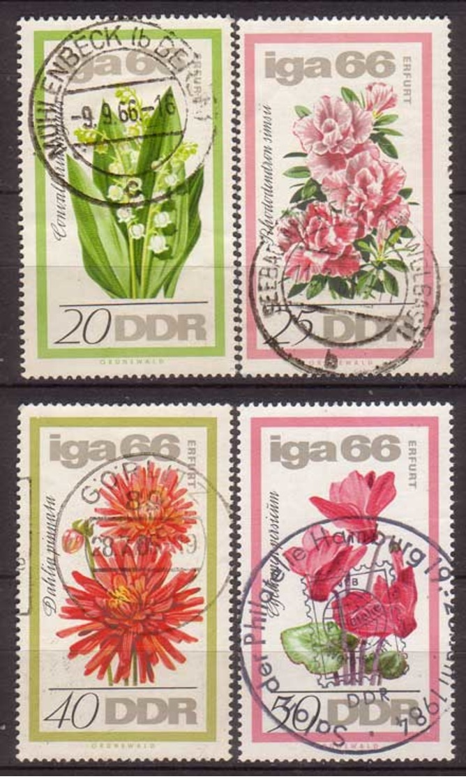 DDR , 1966 , Mi.Nr. 1189  - 1192 O / Used - Gebraucht