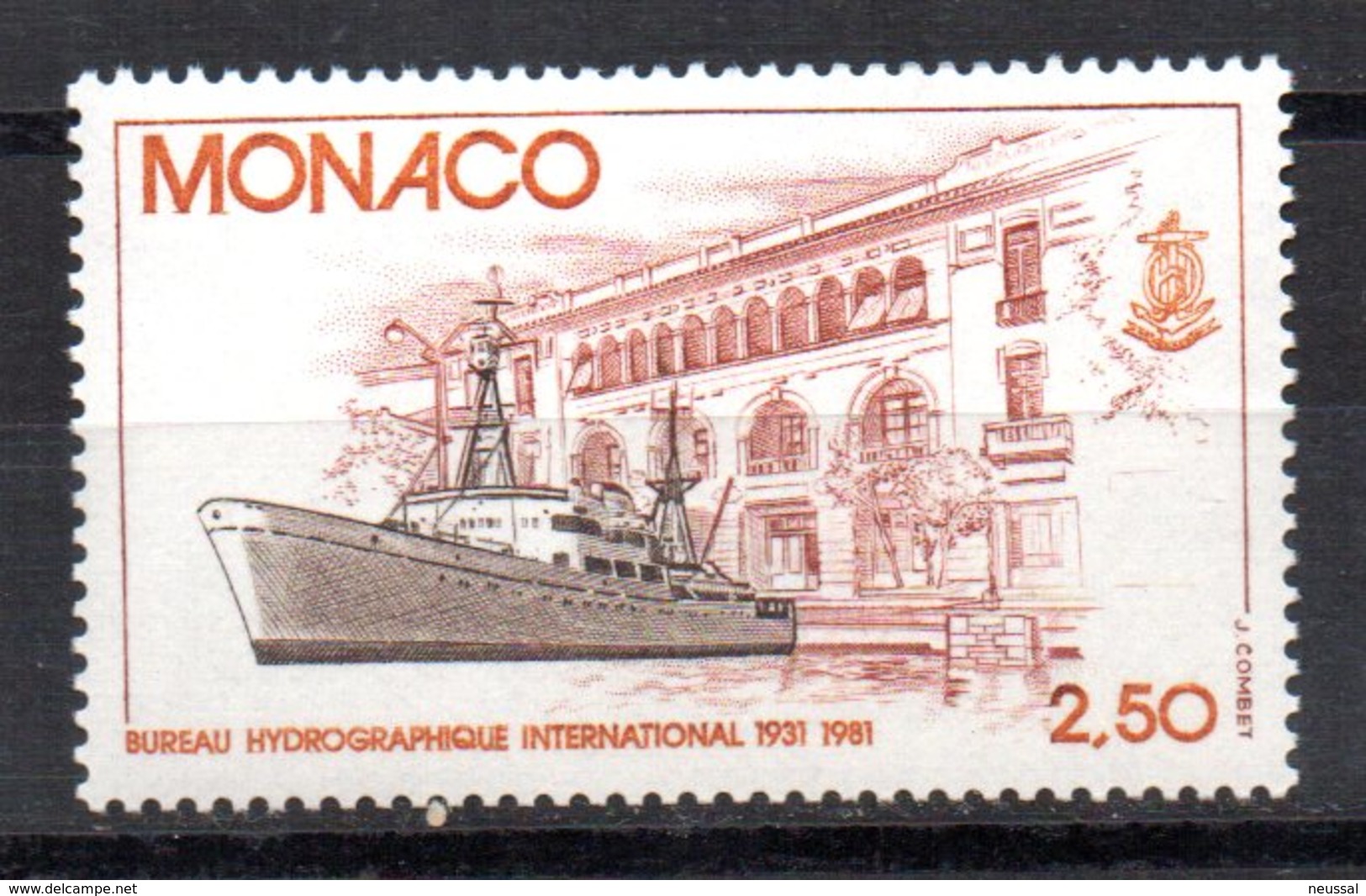 Sello  Nº 1279  Monaco - Nuevos