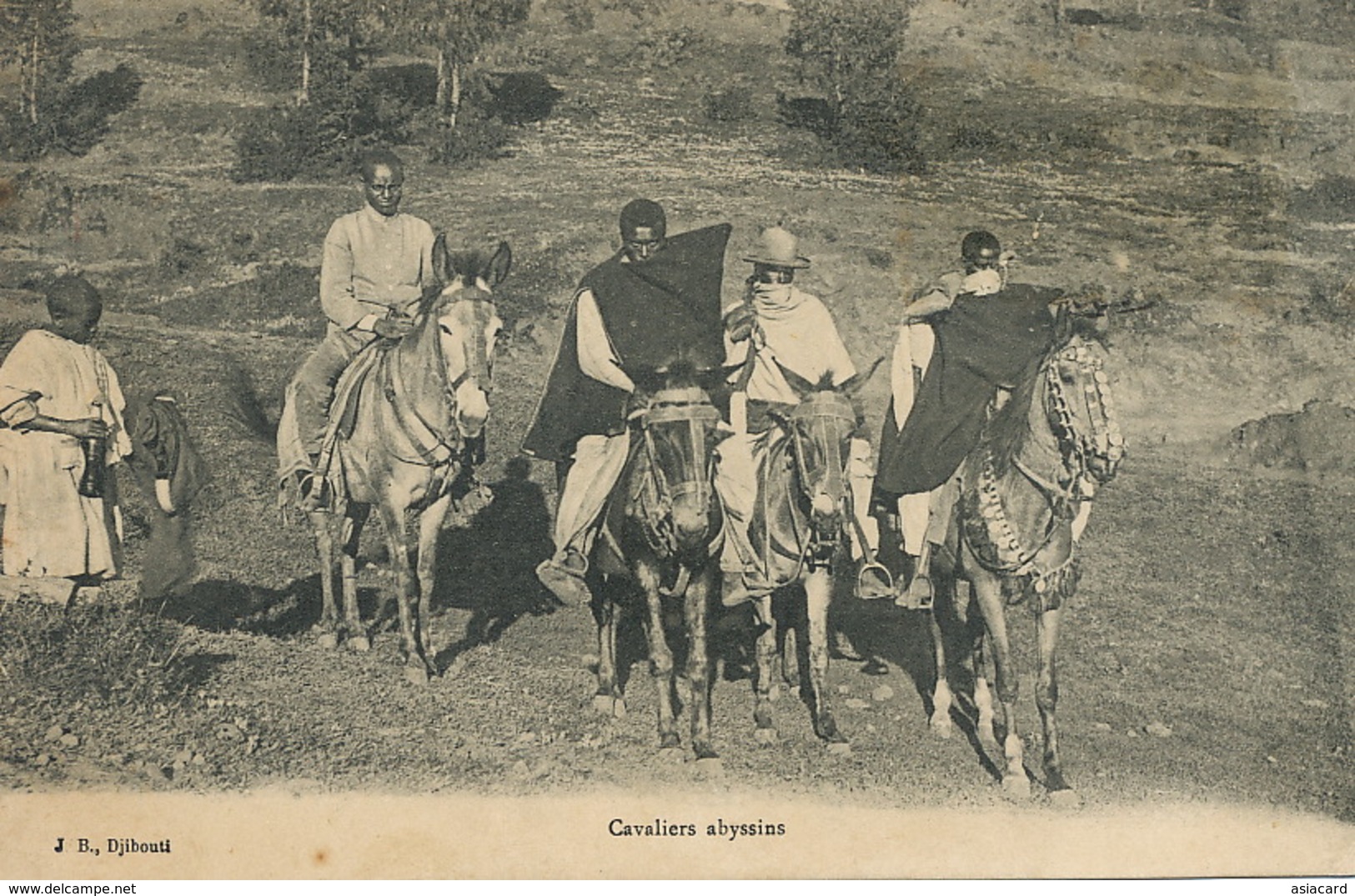 Cavaliers Abyssins Envoi à Brasserie De Genech Par Templeuve Nord - Ethiopia