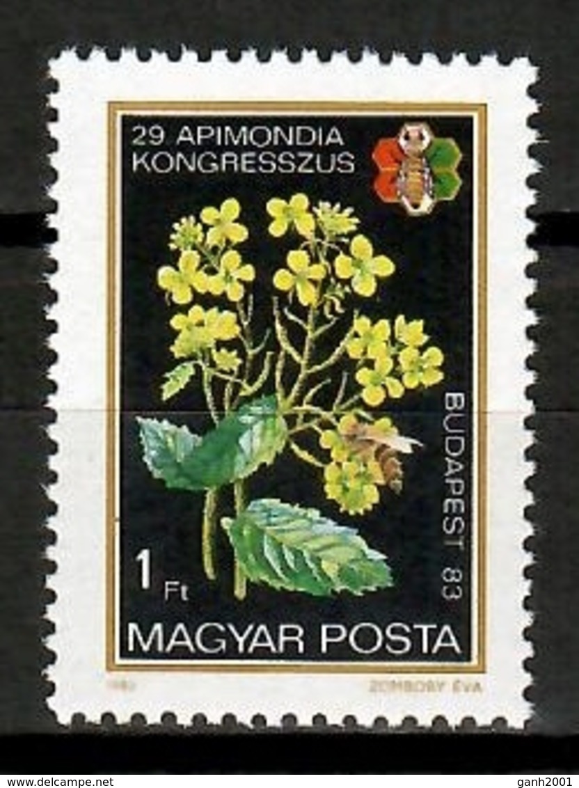 Hungary 1983 Hungría / Flowers Bees MNH Blumen Abejas Flores Fleurs / Cu14103  C5-12 - Otros & Sin Clasificación