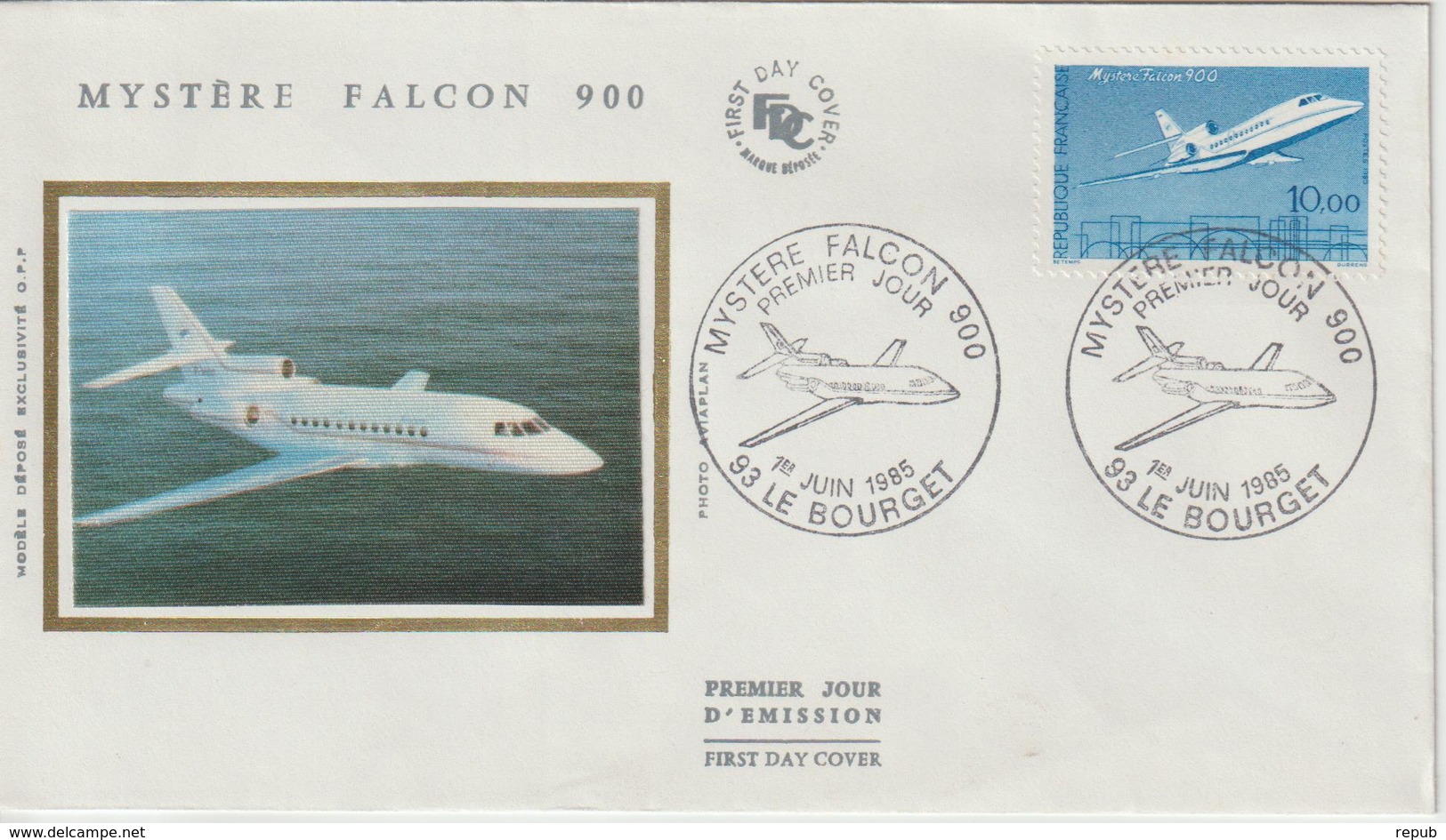 France FDC 1985 Falcon 2372 - 1980-1989