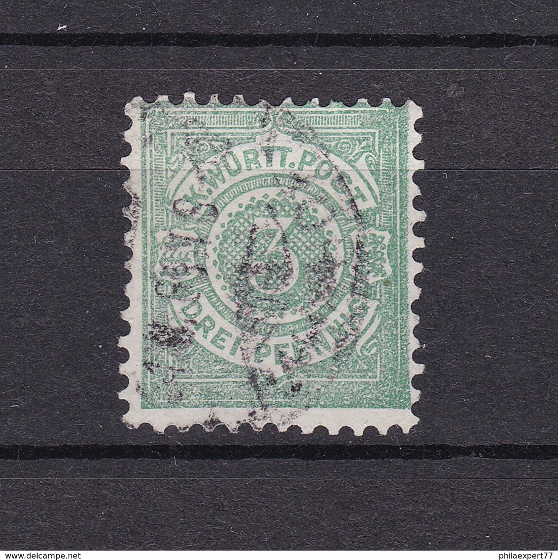 Wuerttemberg - 1889/90 - Michel Nr. 44 Ba - 80 Euro - Sonstige & Ohne Zuordnung