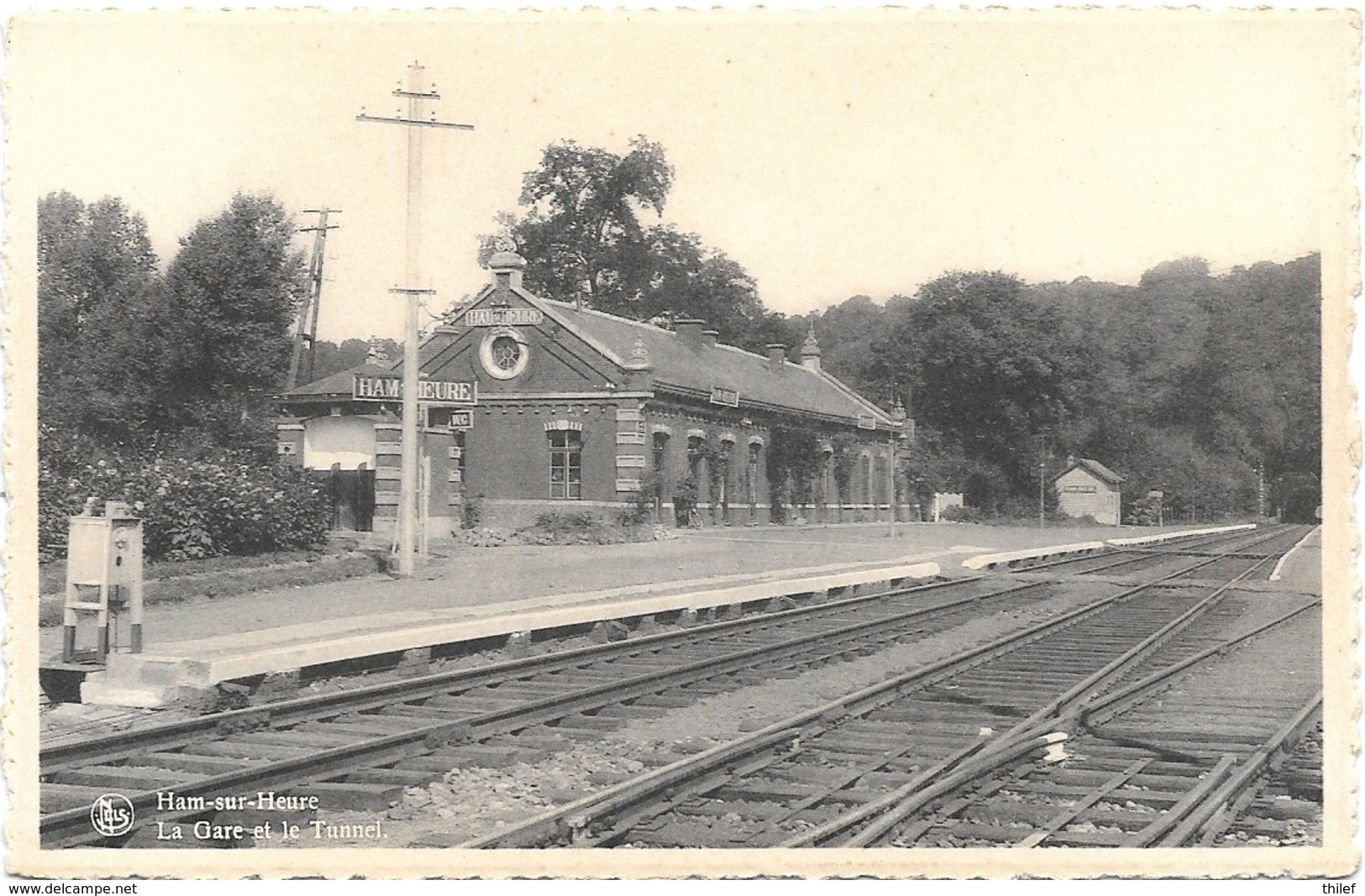 Ham-sur-Heure NA2: La Gare Et Le Tunnel - Ham-sur-Heure-Nalinnes