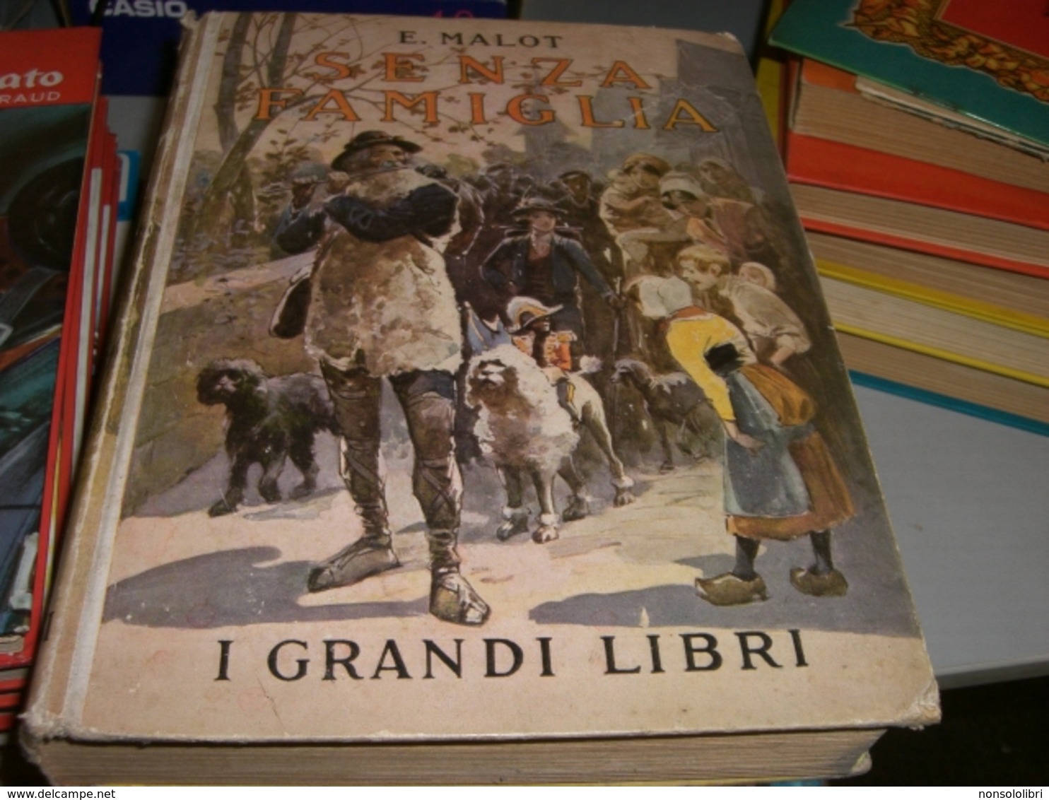 LIBRO SENZA FAMIGLIA 1938 EDIZIONE SALANI - Novelle, Racconti