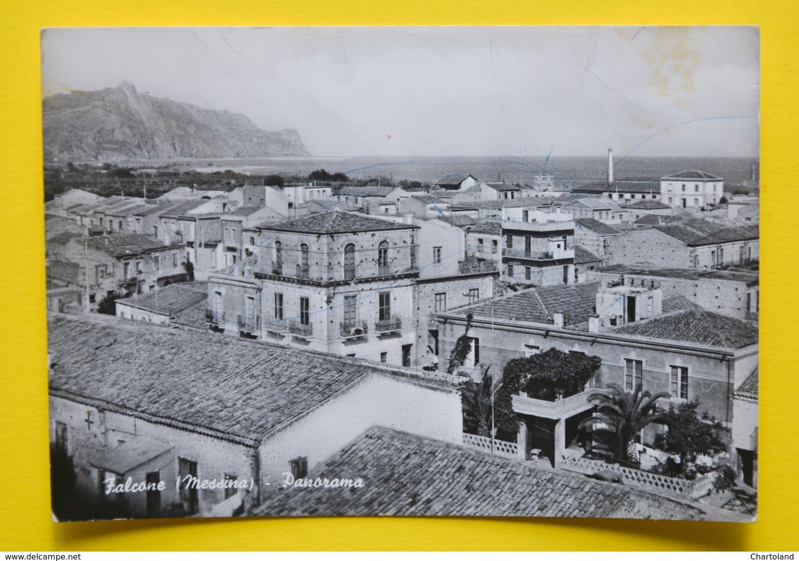 Cartolina Falcone Messina Panorama 1960 - Messina