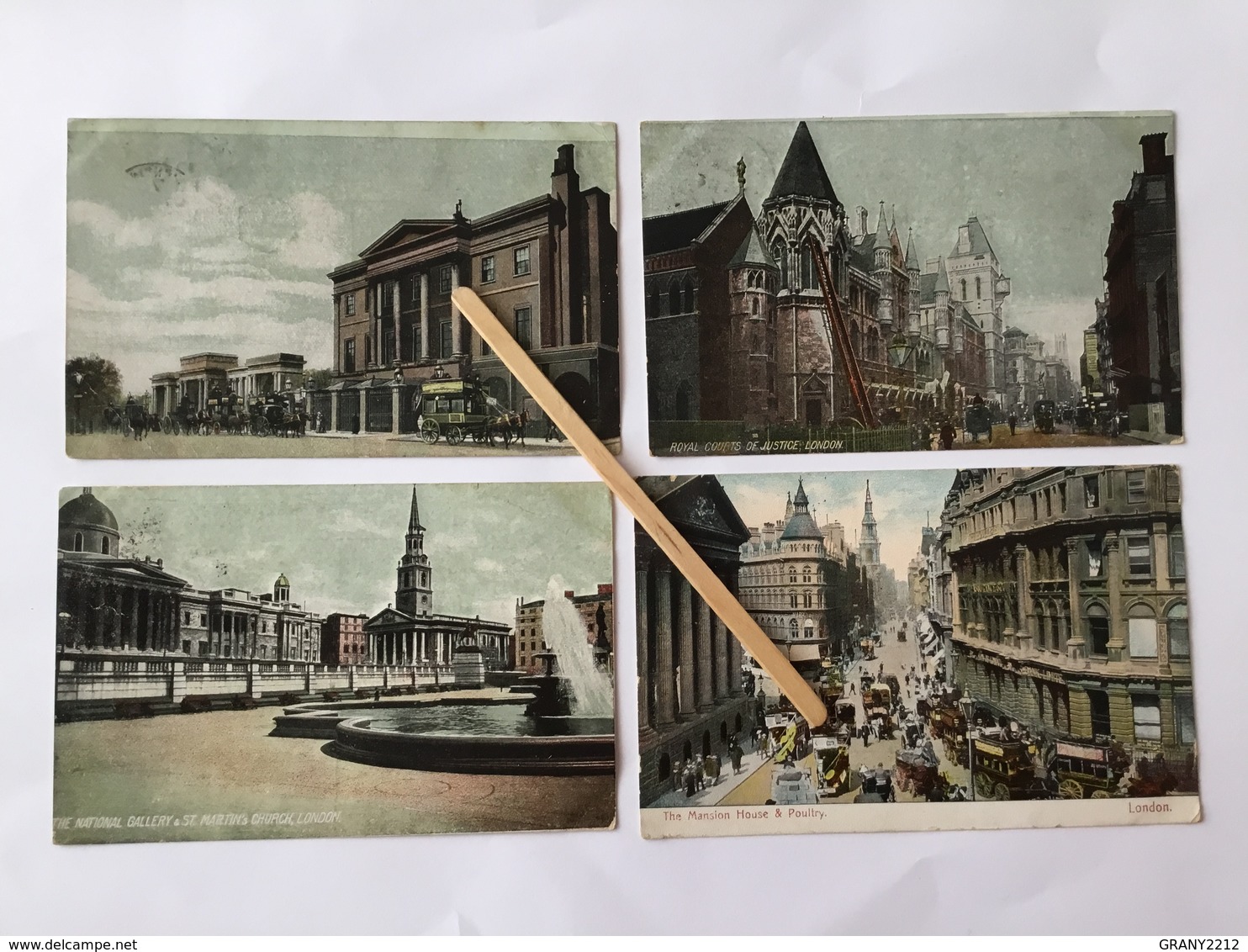 BEAU LOT  DE 30 cartes postales  anciennes  de LONDRES - LONDON   30 scans