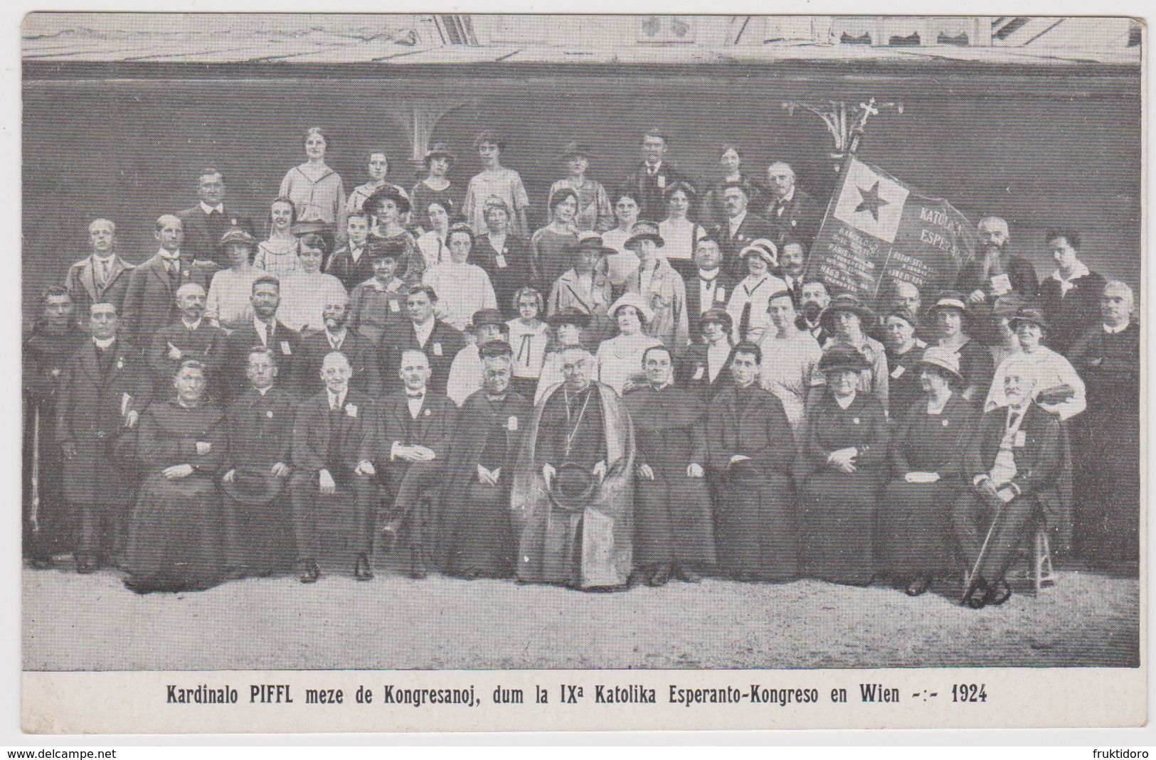 AKEO Card 9th Esperanto Catholic Conference In Vienna - 9a Katolika Kongreso En Vieno 1924 - Esperanto