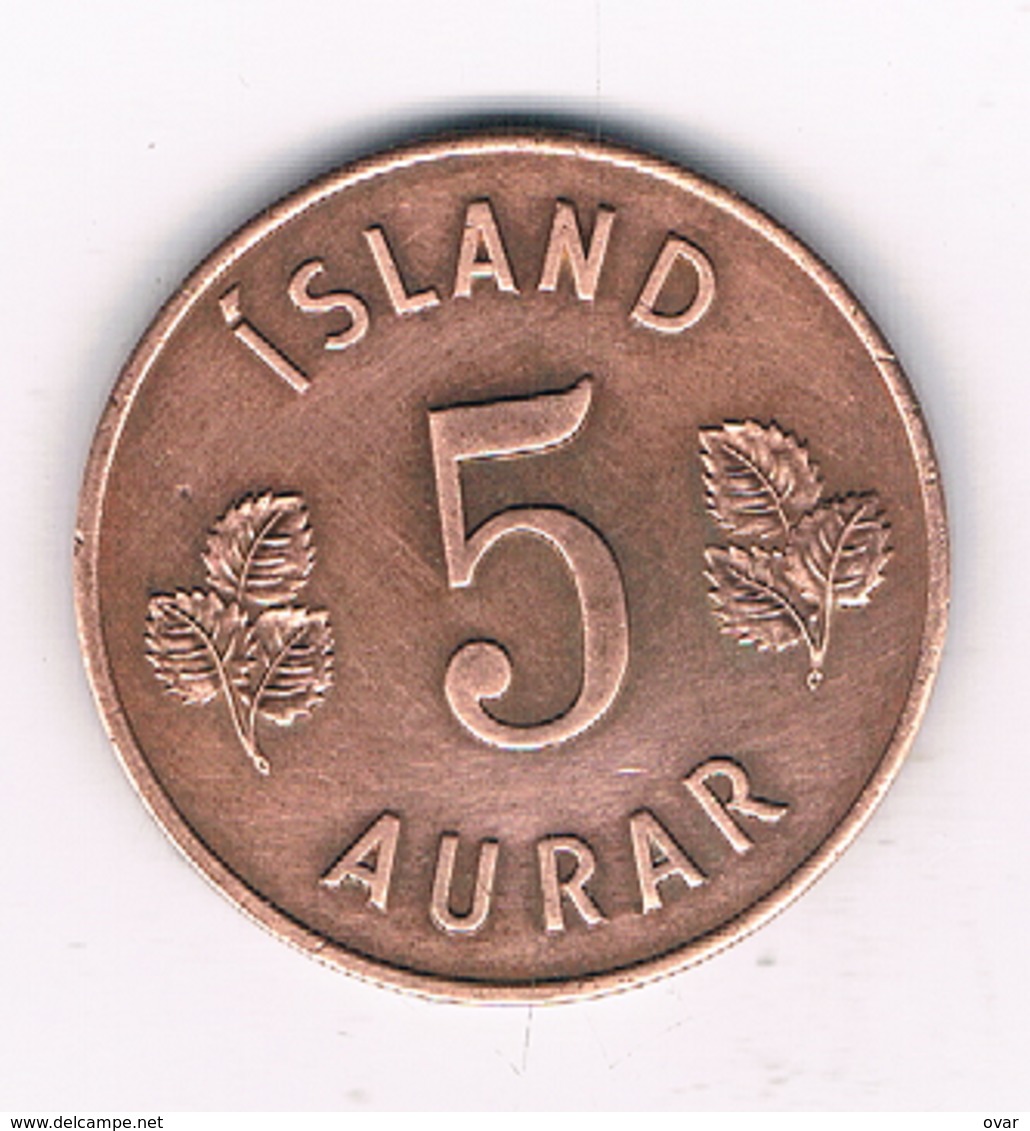 5 AURAR 1966 IJSLAND /5228/ - Islande