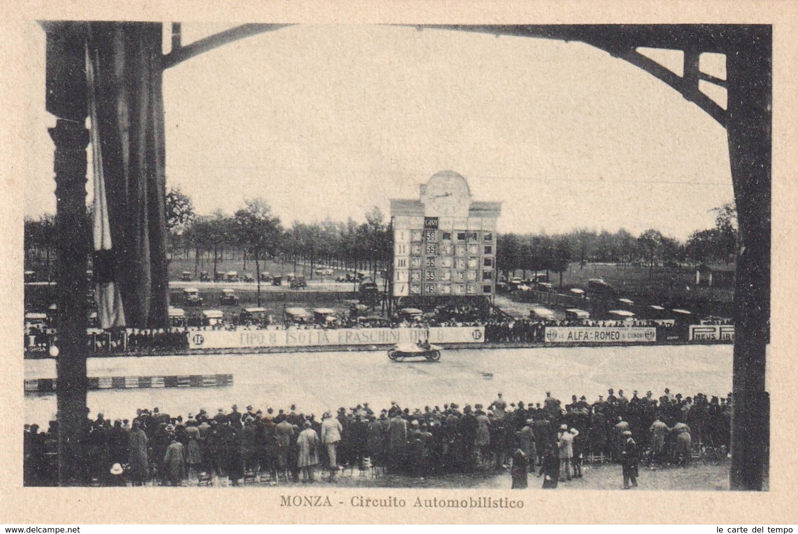 Cartolina MONZA - Circuito Automobilistico. - Monza