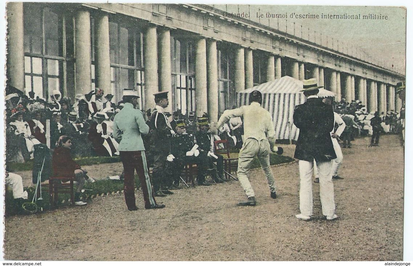 Oostende - Ostende - Le Tournoi D'escrime International Militaire - 1921 - Oostende