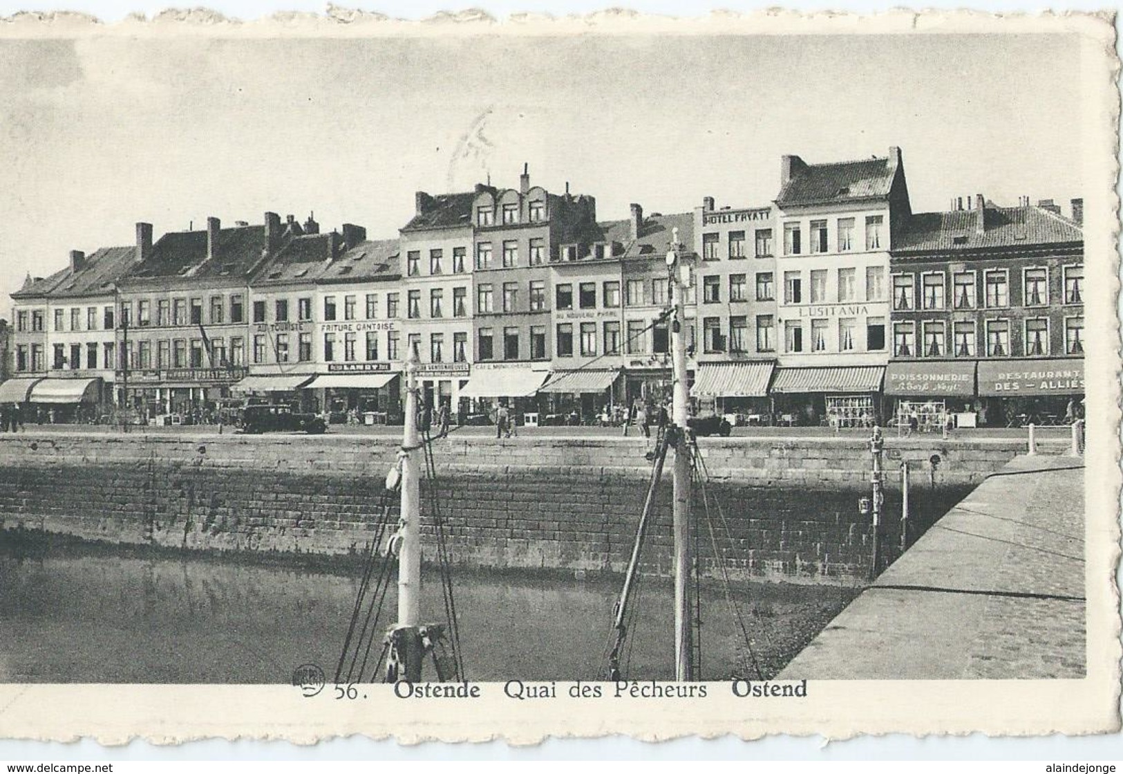 Oostende - Ostende - Quai Des Pêcheurs - Albert No 56 - Oostende