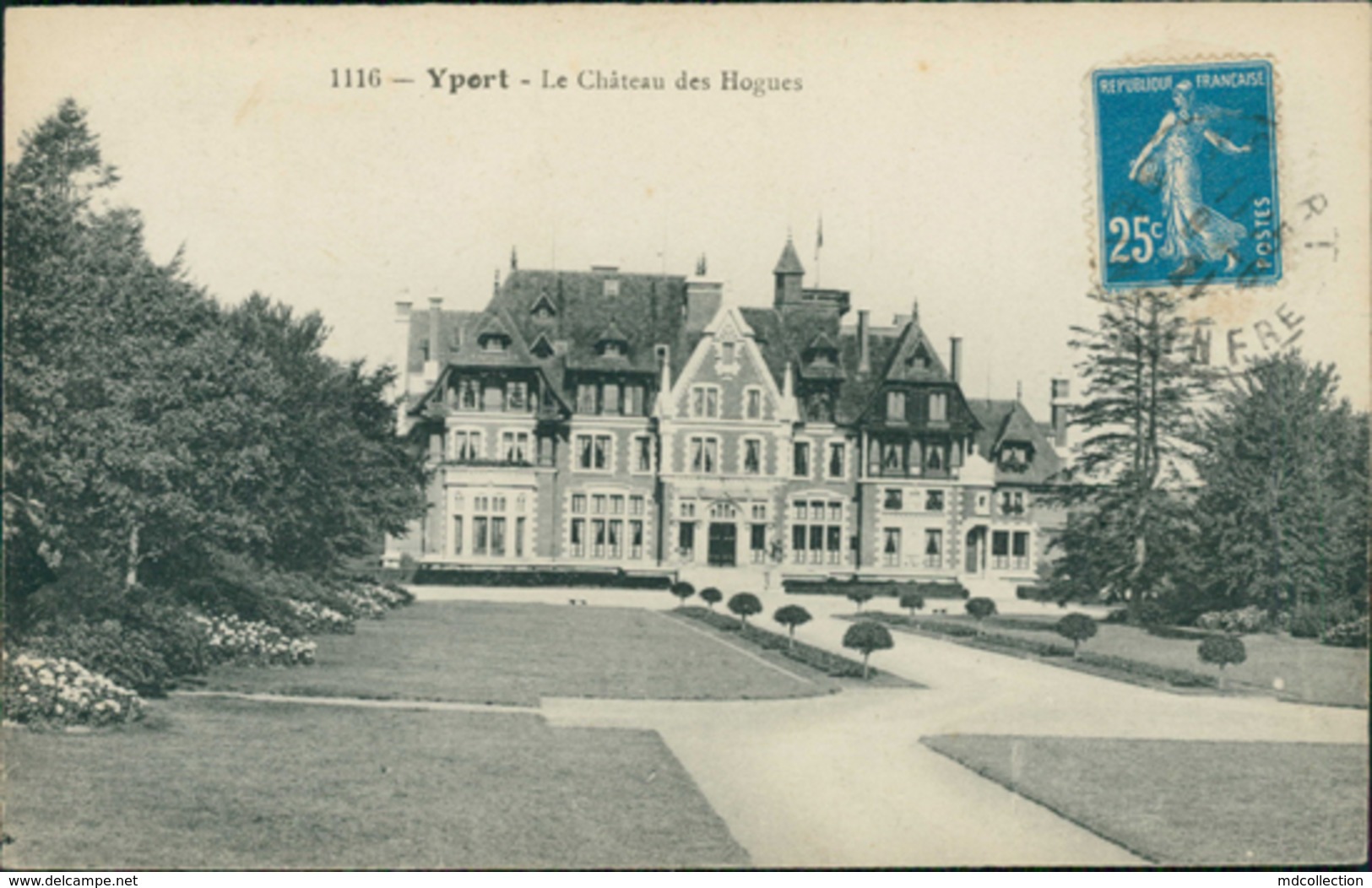 76 YPORT / Le Château Des Hogues / - Yport