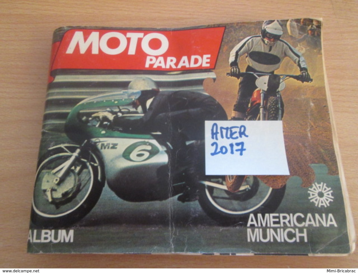 N° 67 LAVERDA (sticker)  IMAGE DE RECUPERATION EN TBE Années 70 MOTO-PARADE AMERICANA MUNICH Genre PANINI - Altri & Non Classificati