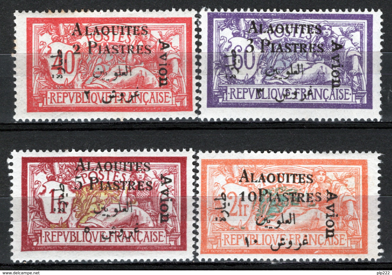 Alaouites 1925 Y.T.A1/4 */MH VF/F - Neufs