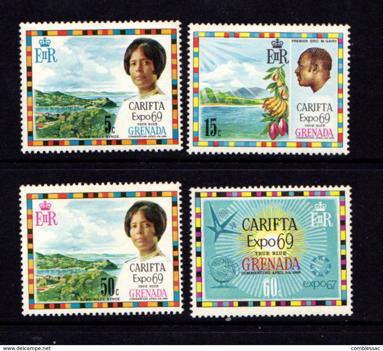 GRENADA    1969    Carifta  Expo  96   Set  Of  4    MH - Grenada (...-1974)