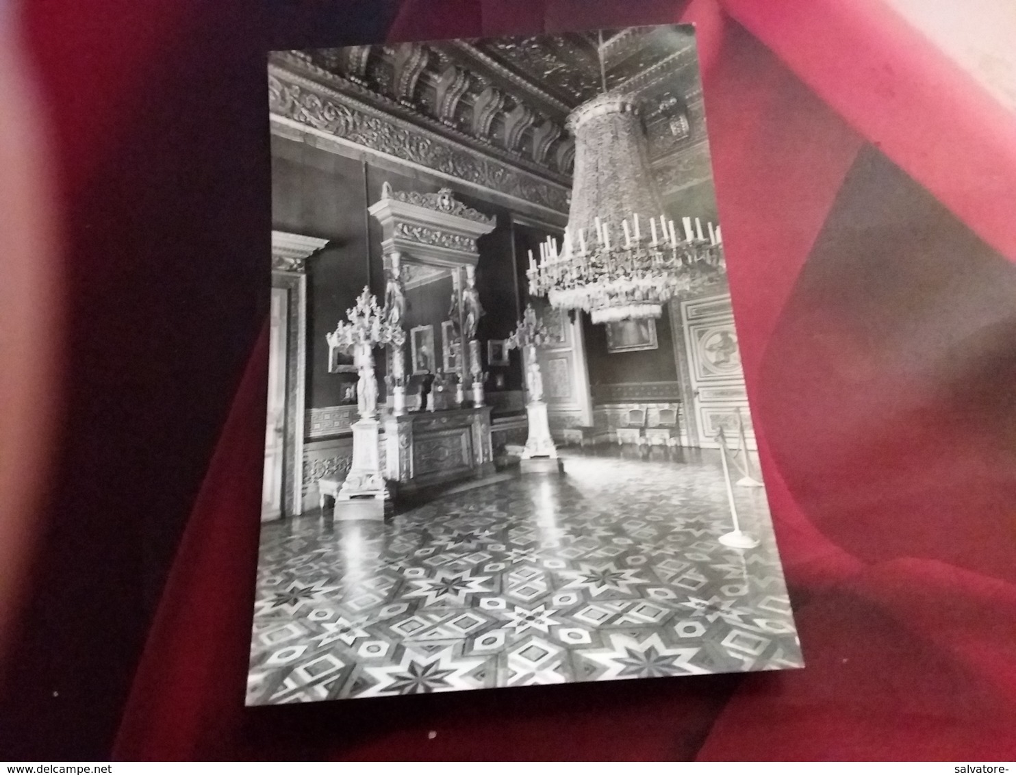 CARTOLINA TORINO- PALAZZO REALE- SALA CONSIGLIO-NON VIAGGIATA-VERA FOTOGRAFIA - Palazzo Reale