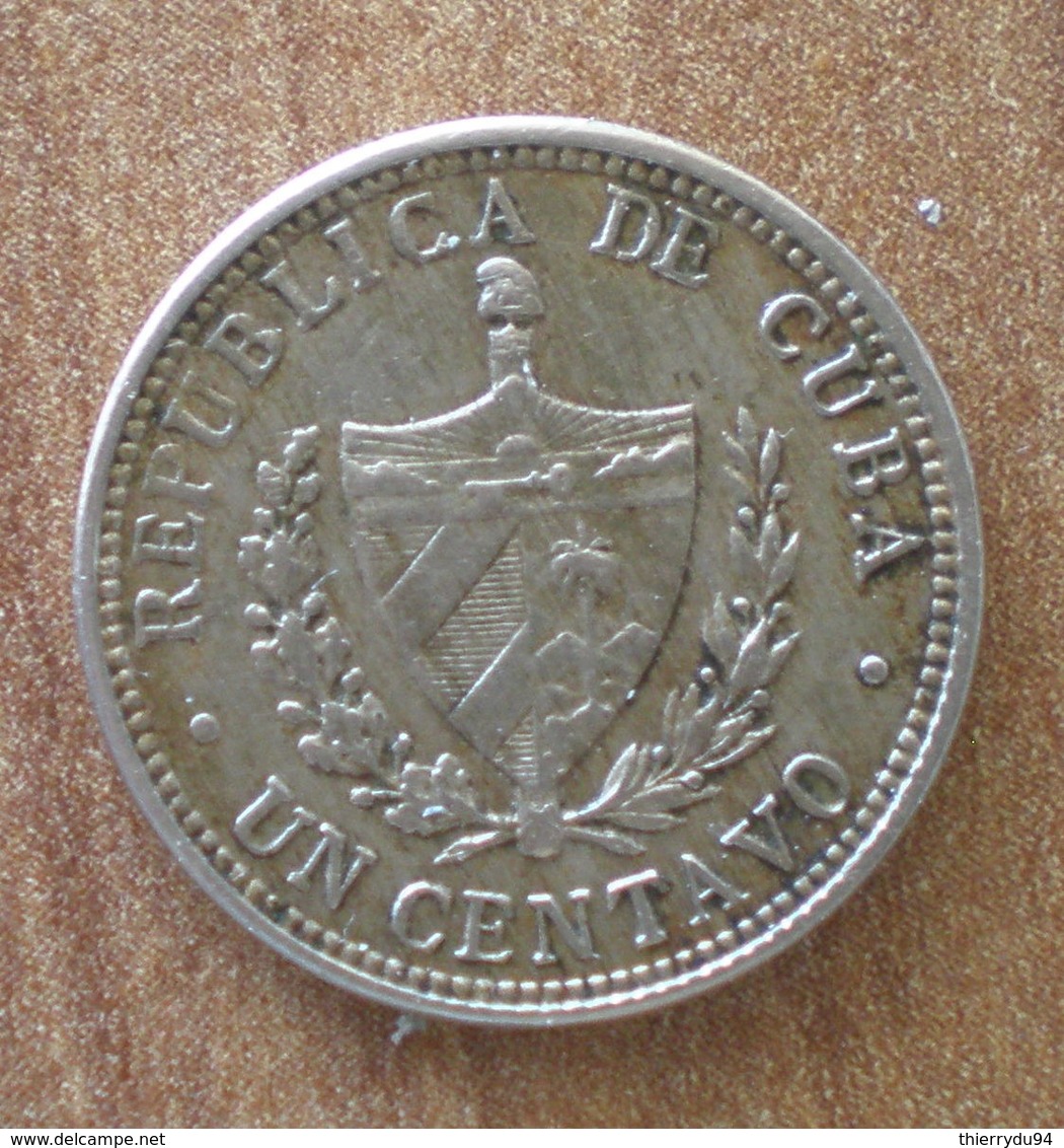 Cuba 1 Centavo 1920 Centavos Cent Pesos Peso Bitcoin Paypal OK - Cuba