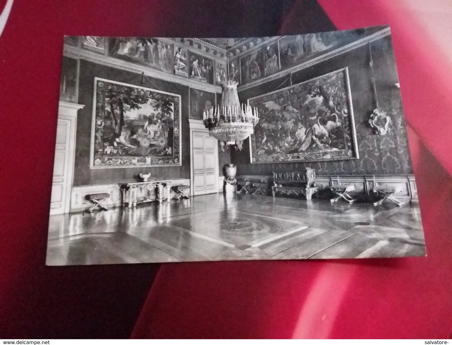 CARTOLINA TORINO- PALAZZO REALE- SALA DELLE GUARDIE DEL CORPO- NON VIAGGIATA-VERA FOTOGRAFIA - Palazzo Reale