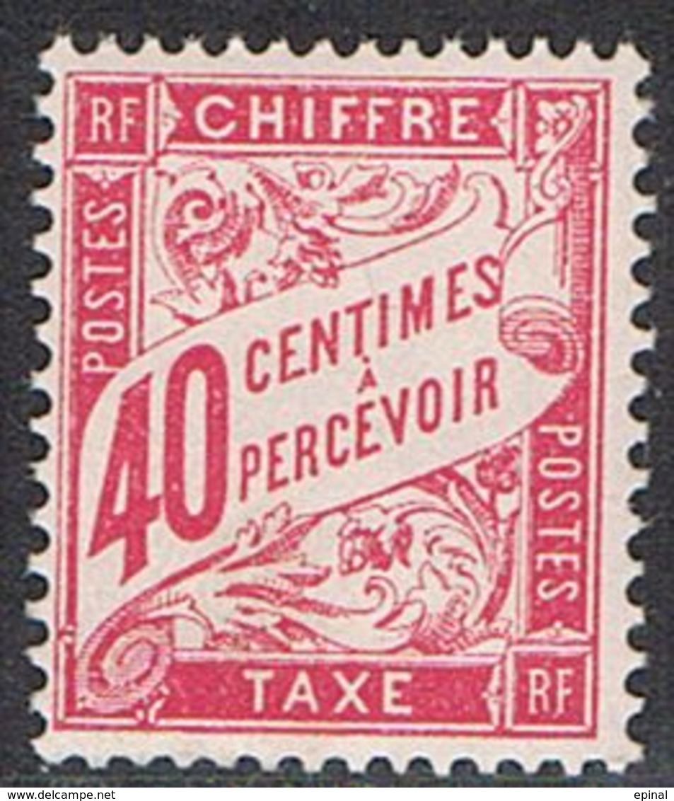 FRANCE : Taxe N° 35 ** - PRIX : 9,00 € Soit 30 % De La Cote (30 €) - - 1859-1959 Neufs