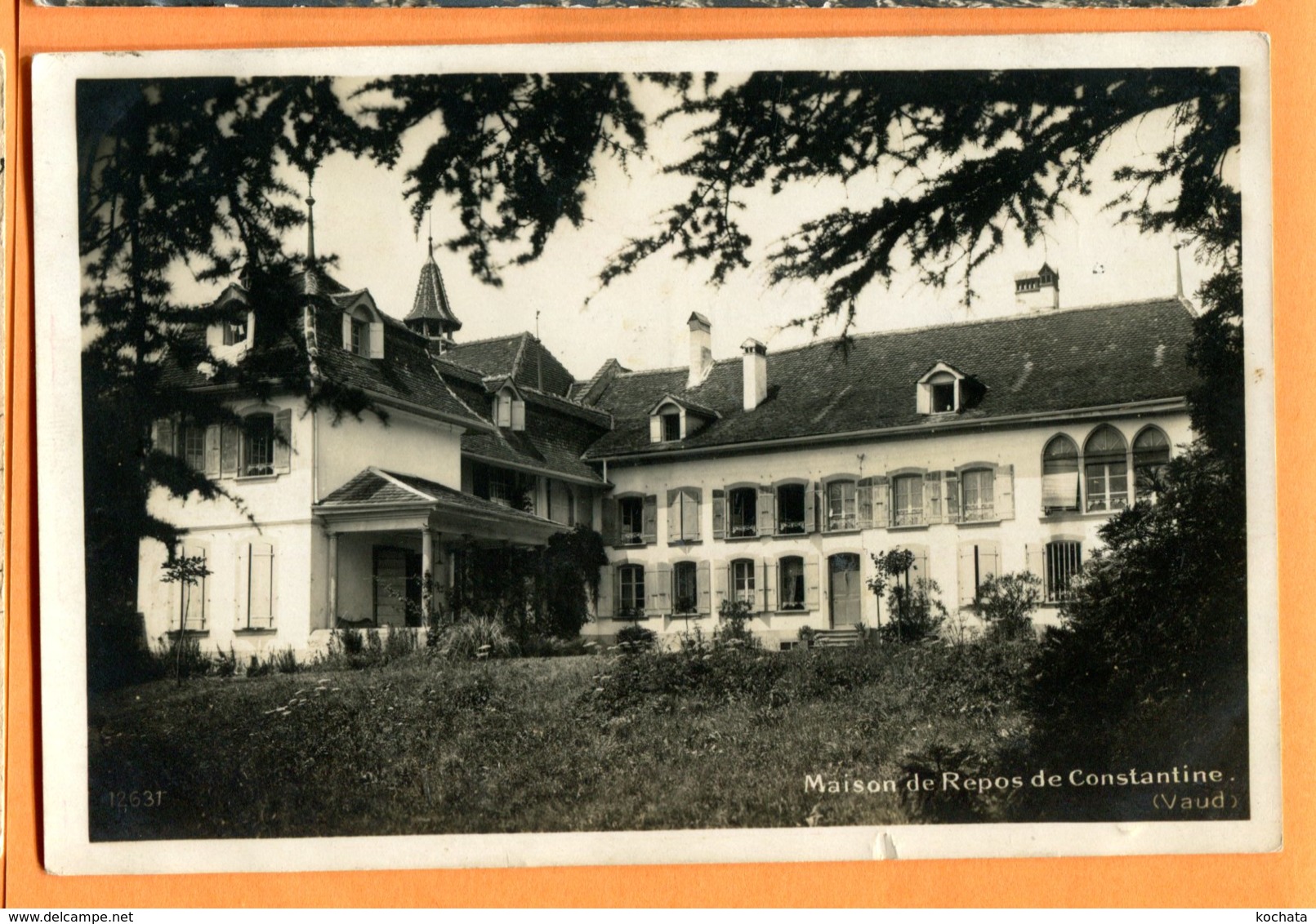 SPR616, Maison De Repos De Constantine Vaud, Perrochet-Matile, Circulée 1925 - Constantine