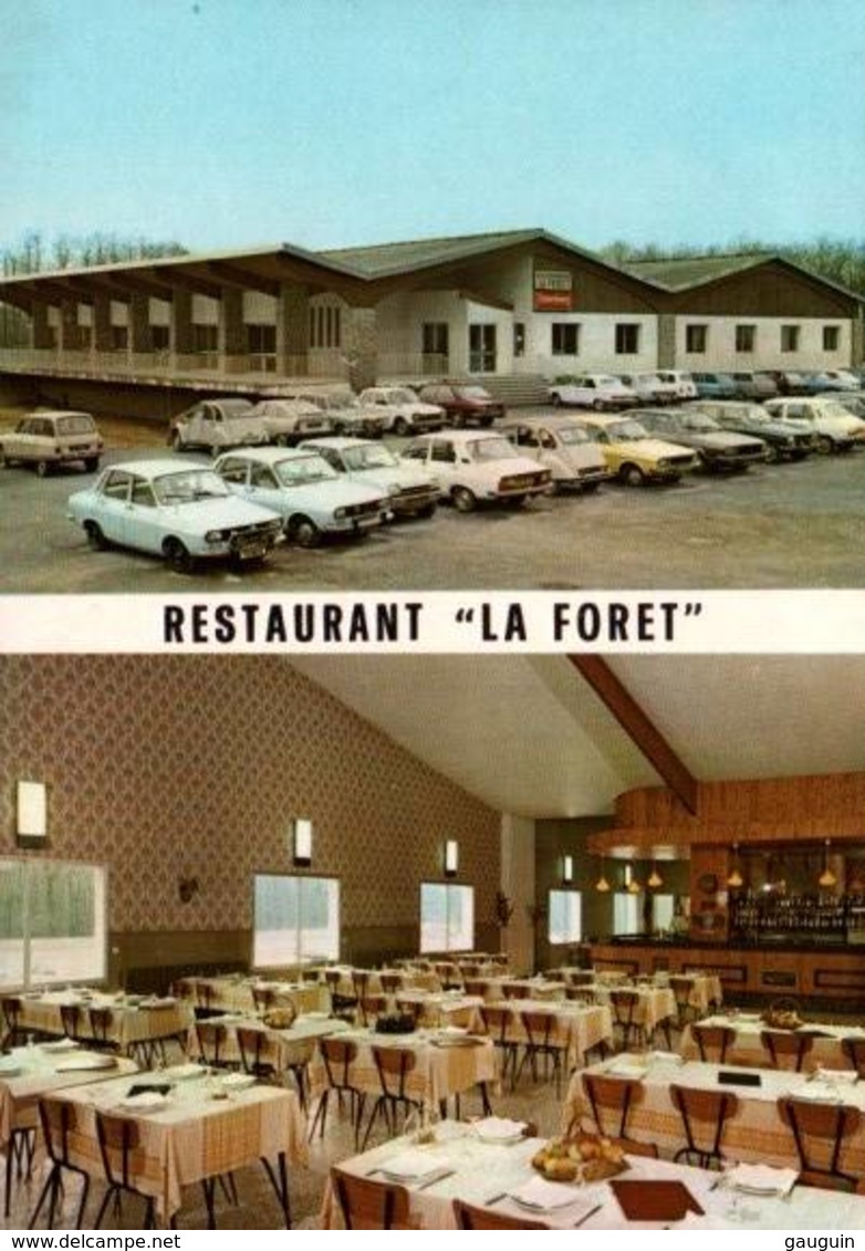 CPM - AIZENAY - RESTAURANT "La Foret"... (Parking Voitures) - Aizenay