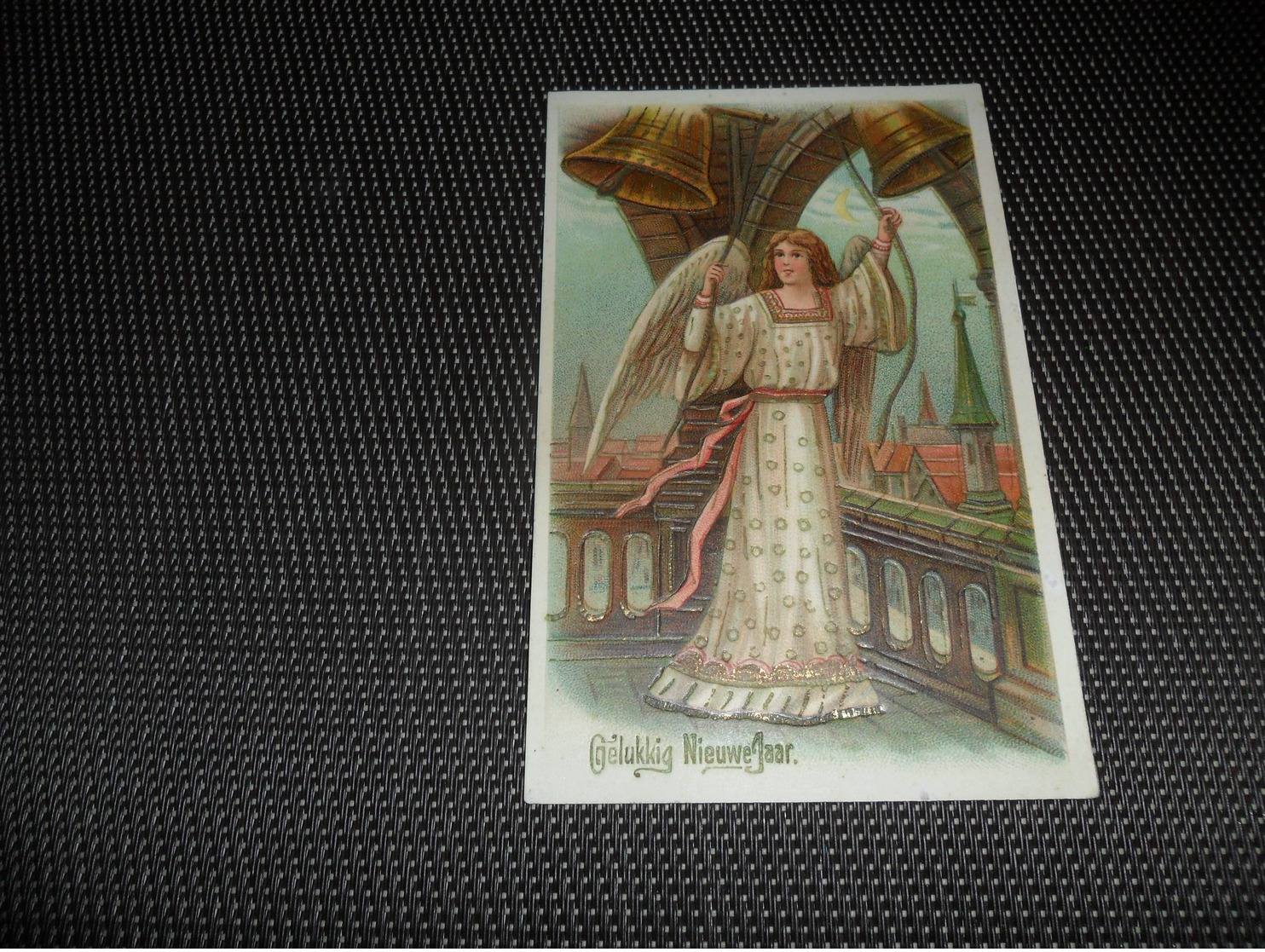 Ange ( 92 )    Engel  Carte Gaufrée  Reliëf - Anges
