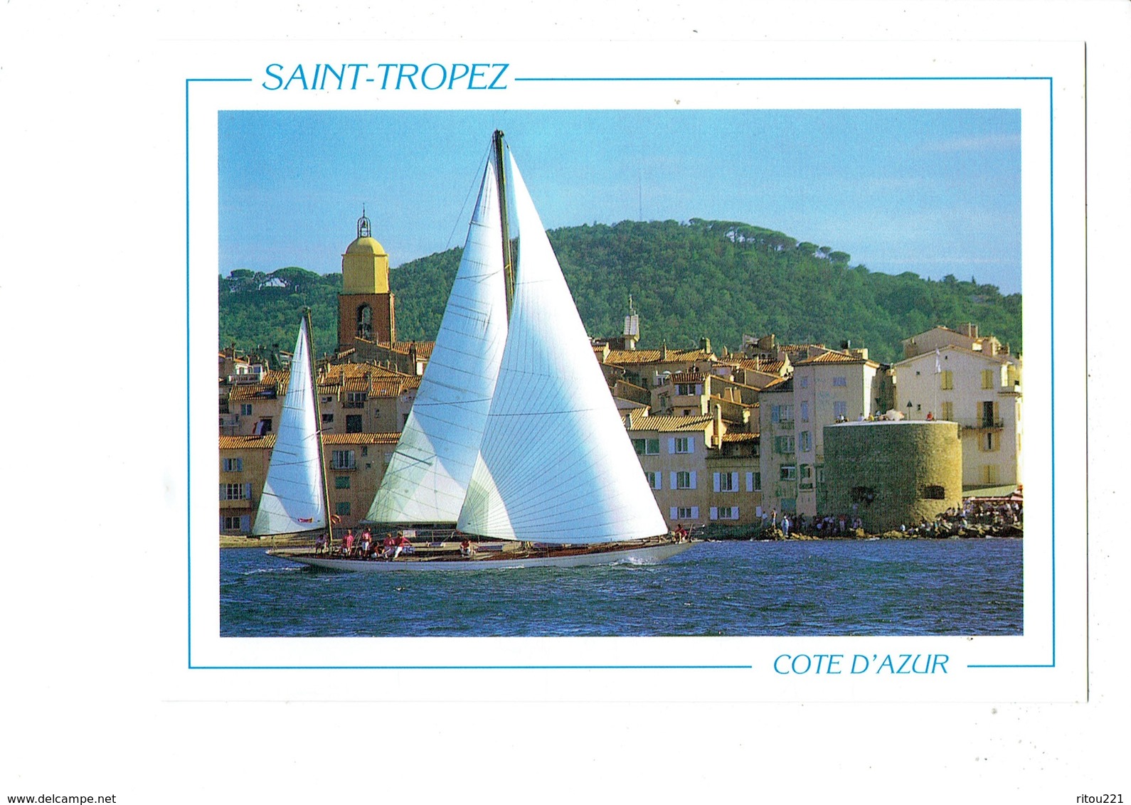 Cpm - 83 - Saint Tropez - La Nioulargue - Bateau - Voiles - Voilier - Mistral 68-08 - Saint-Tropez