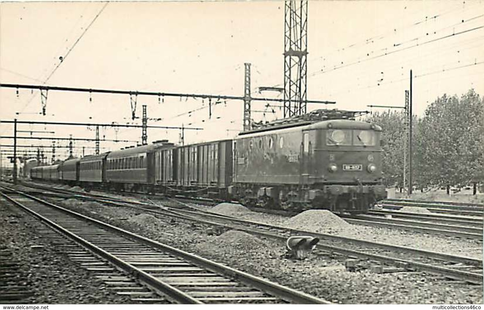 090719B - TRANSPORT TRAIN CHEMIN DE FER - PHOTO HERMANN - OUEST - SNCF - F - Estaciones Con Trenes