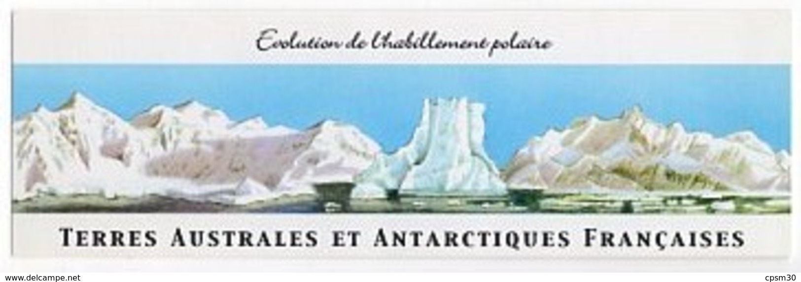 Timbres - Terres Australes Et Antarctiques Françaises - Habillement Polaire - N° 352 (valeur 3.95 Euro) - Booklets