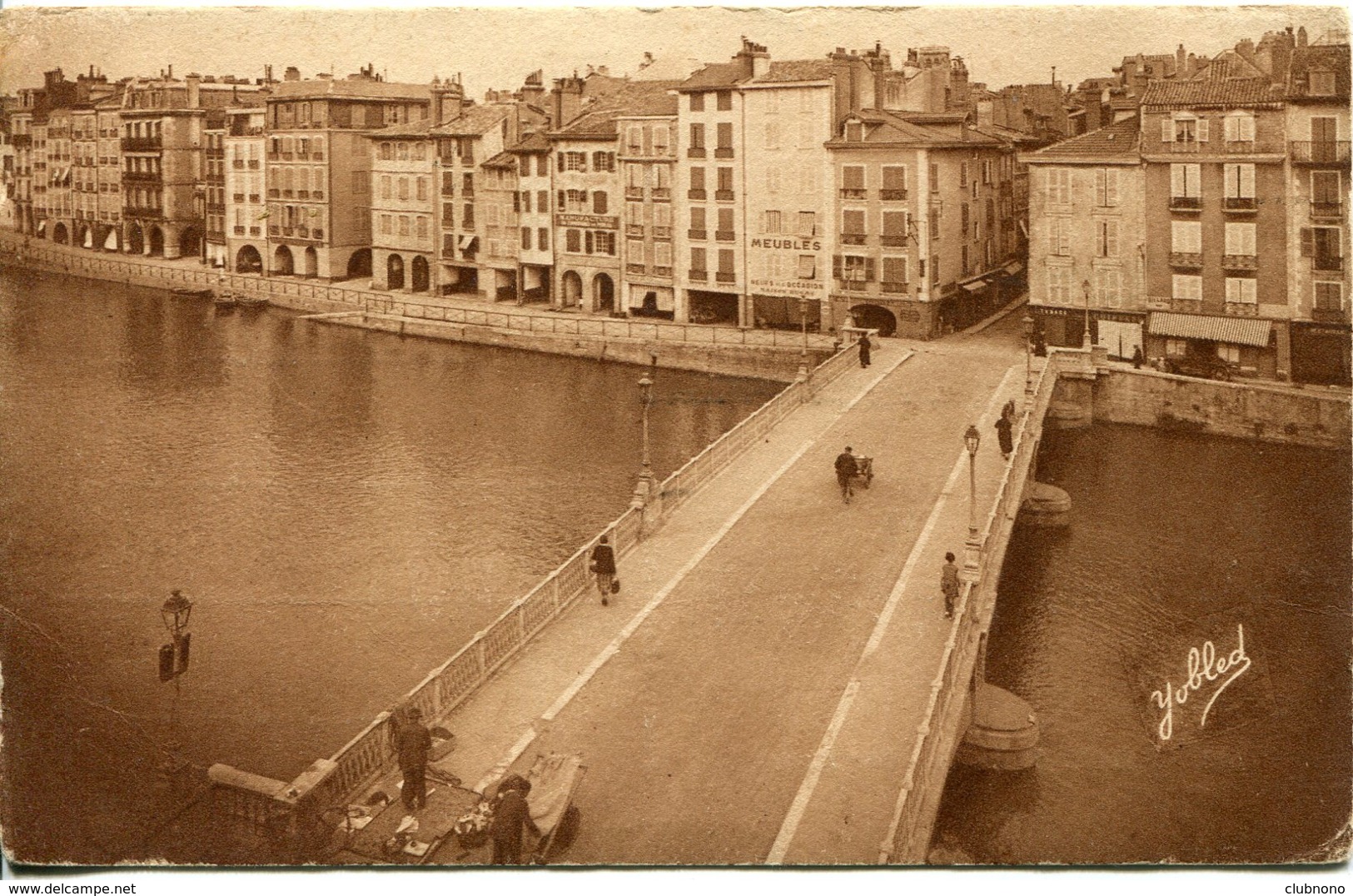 CPA -  BAYONNE - PONT PANECAU - Bayonne