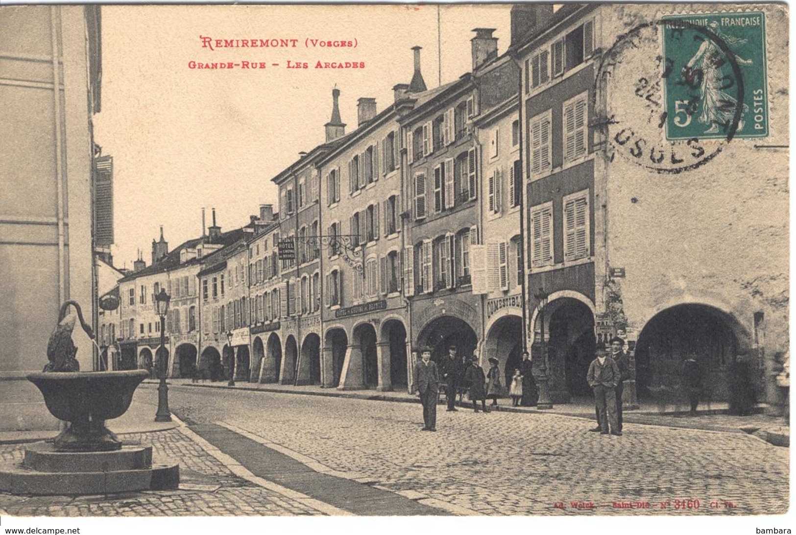 REMIREMONT - Les Arcades - Remiremont