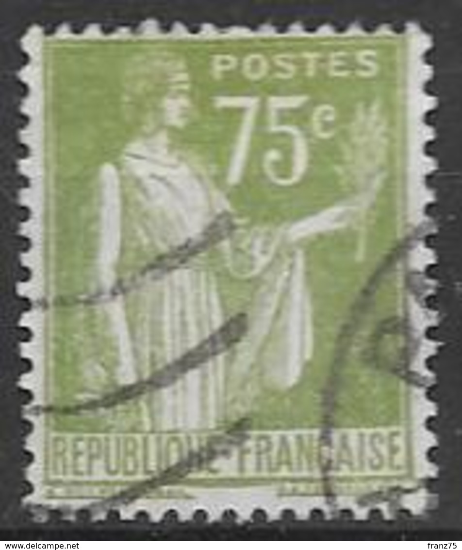 Poste 1932/33-type PAIX-N°284A -OBL - 1932-39 Paix